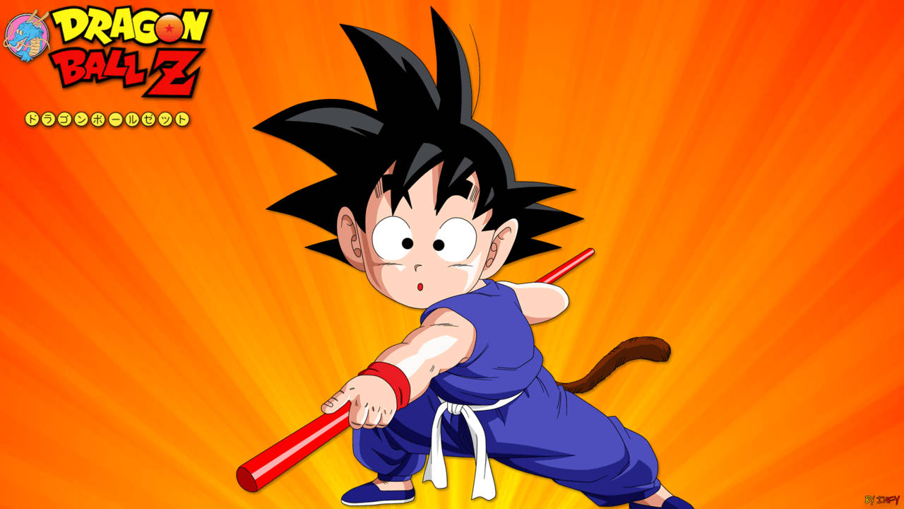 Goku niño en el mundo de Dragon Ball Z Fondos de pantalla
