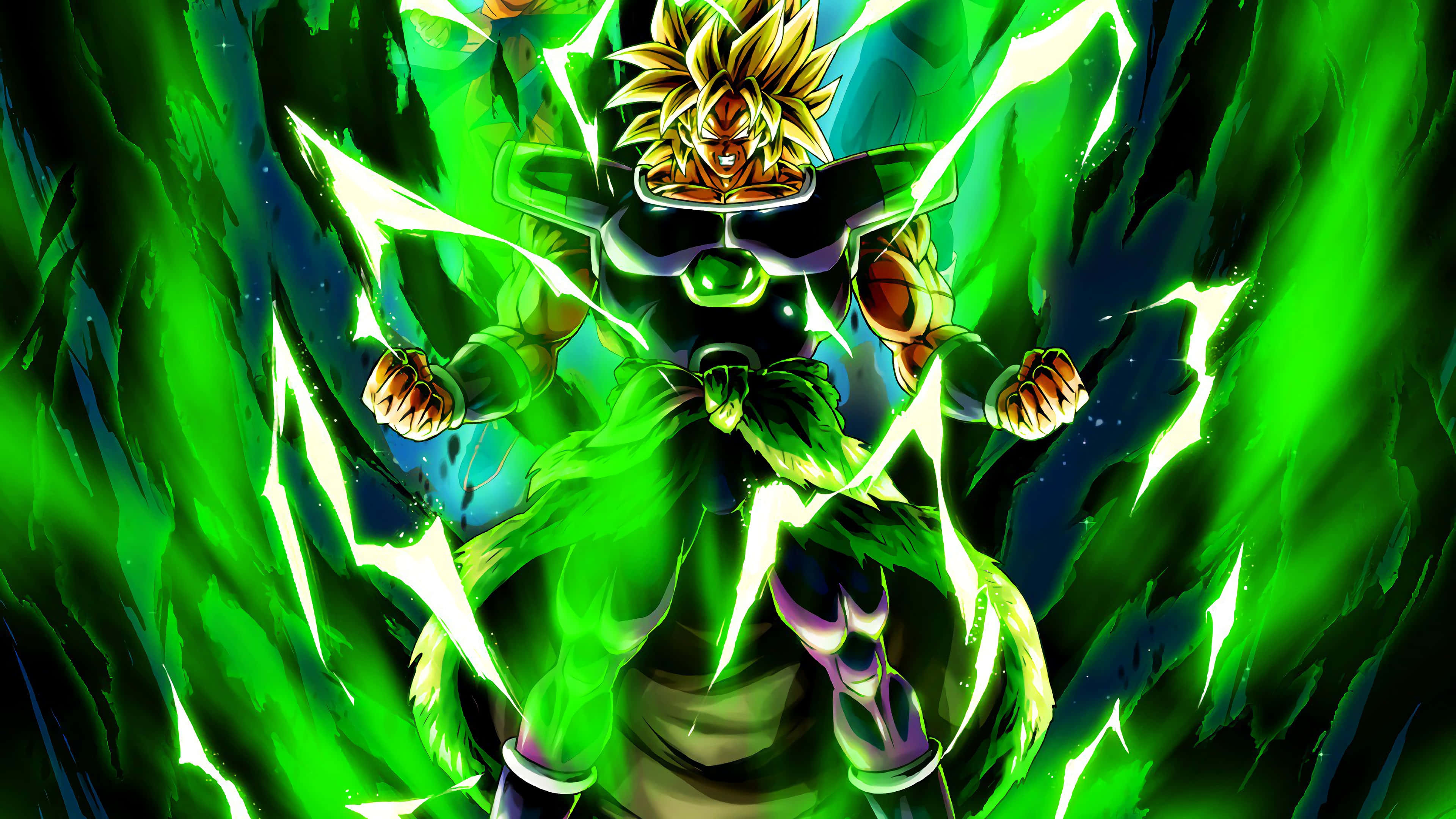 Goku se prepara para enfrentar al legendario Saiyan, Broly Fondos de pantalla