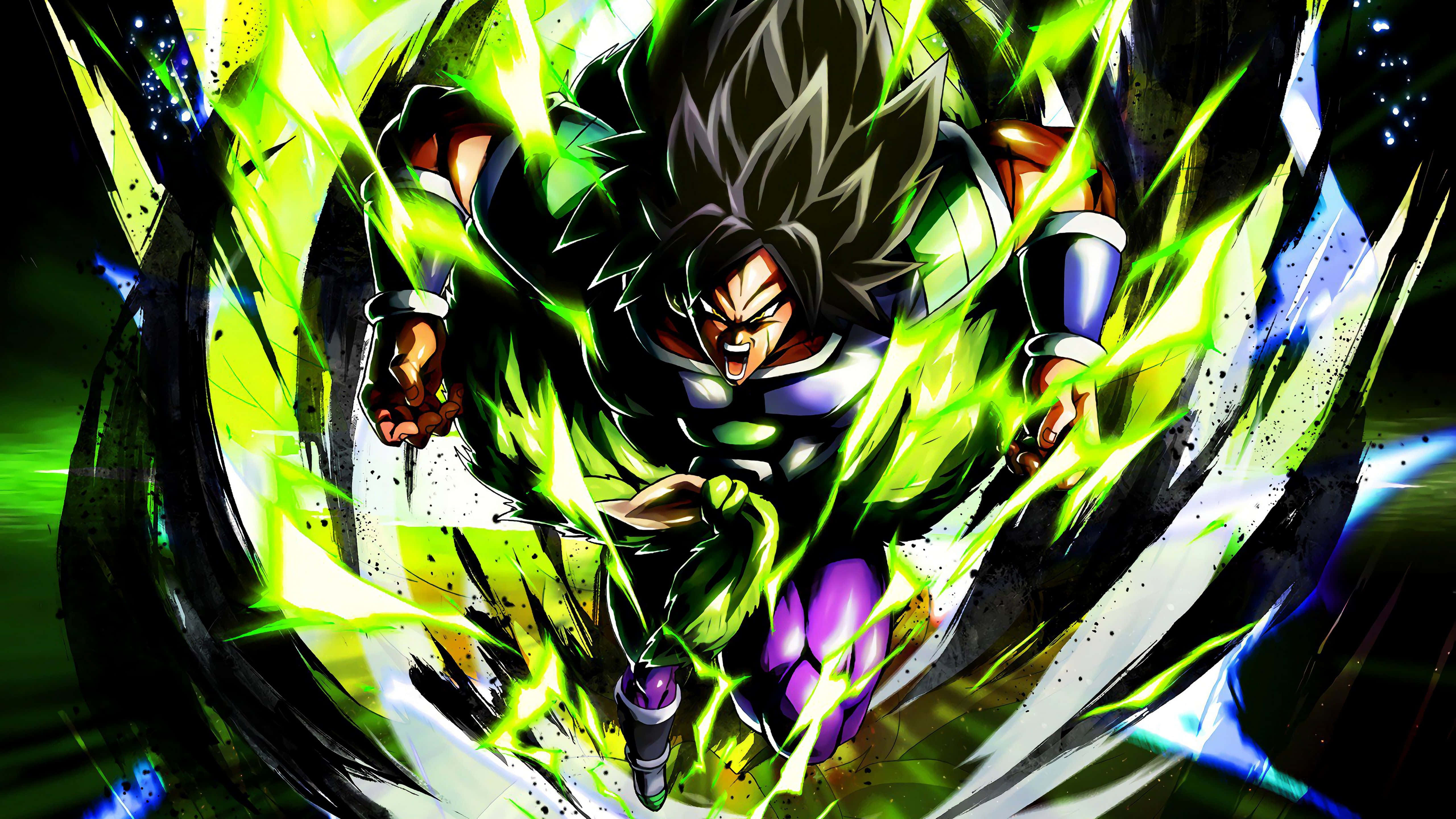 Goku, Vegeta y Broly se preparan para enfrentarse en Dragon Ball Super: Broly Fondos de pantalla