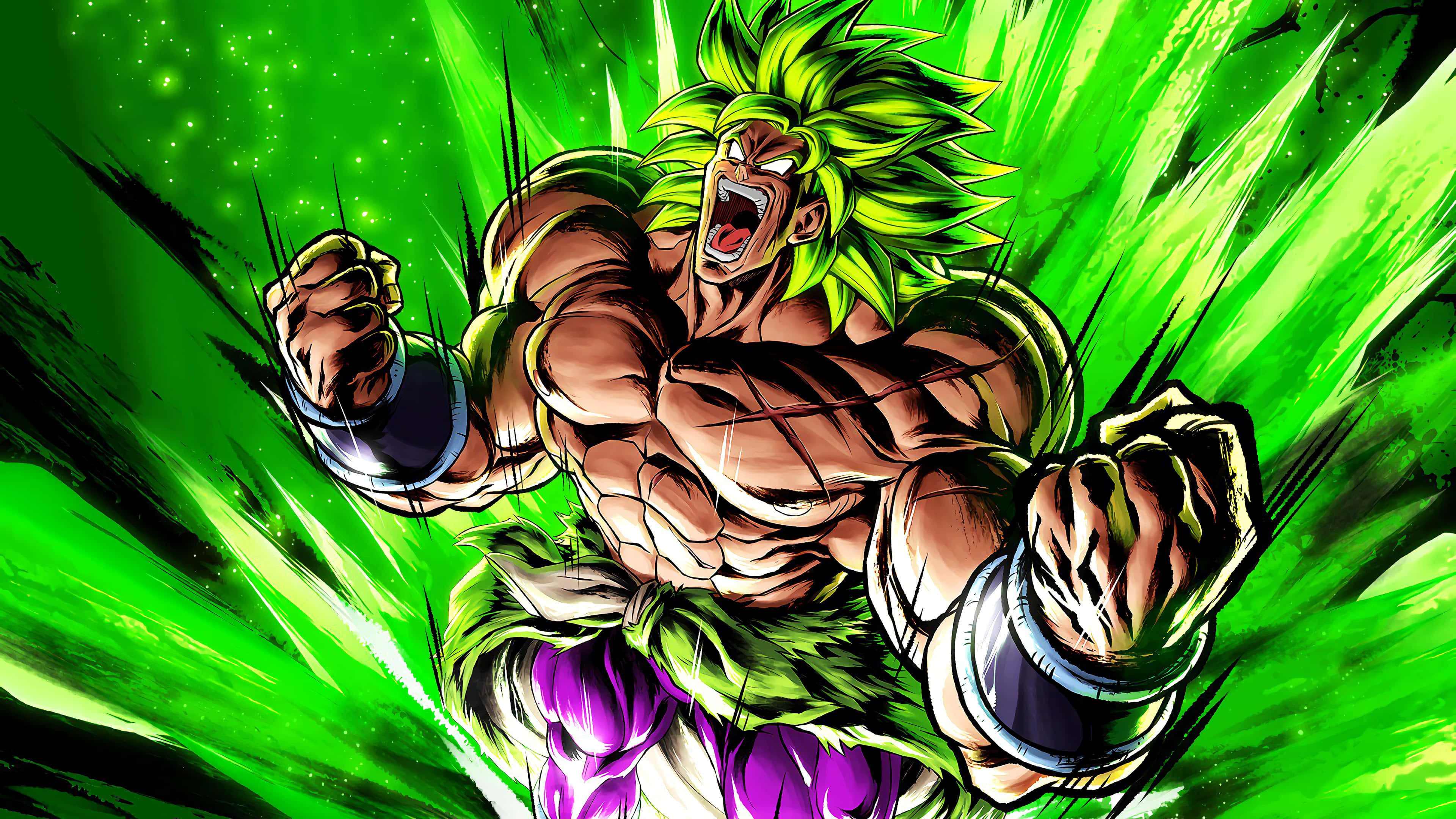 Goku y Vegeta listos para la batalla en el épico Dragon Ball Super Broly Fondos de pantalla