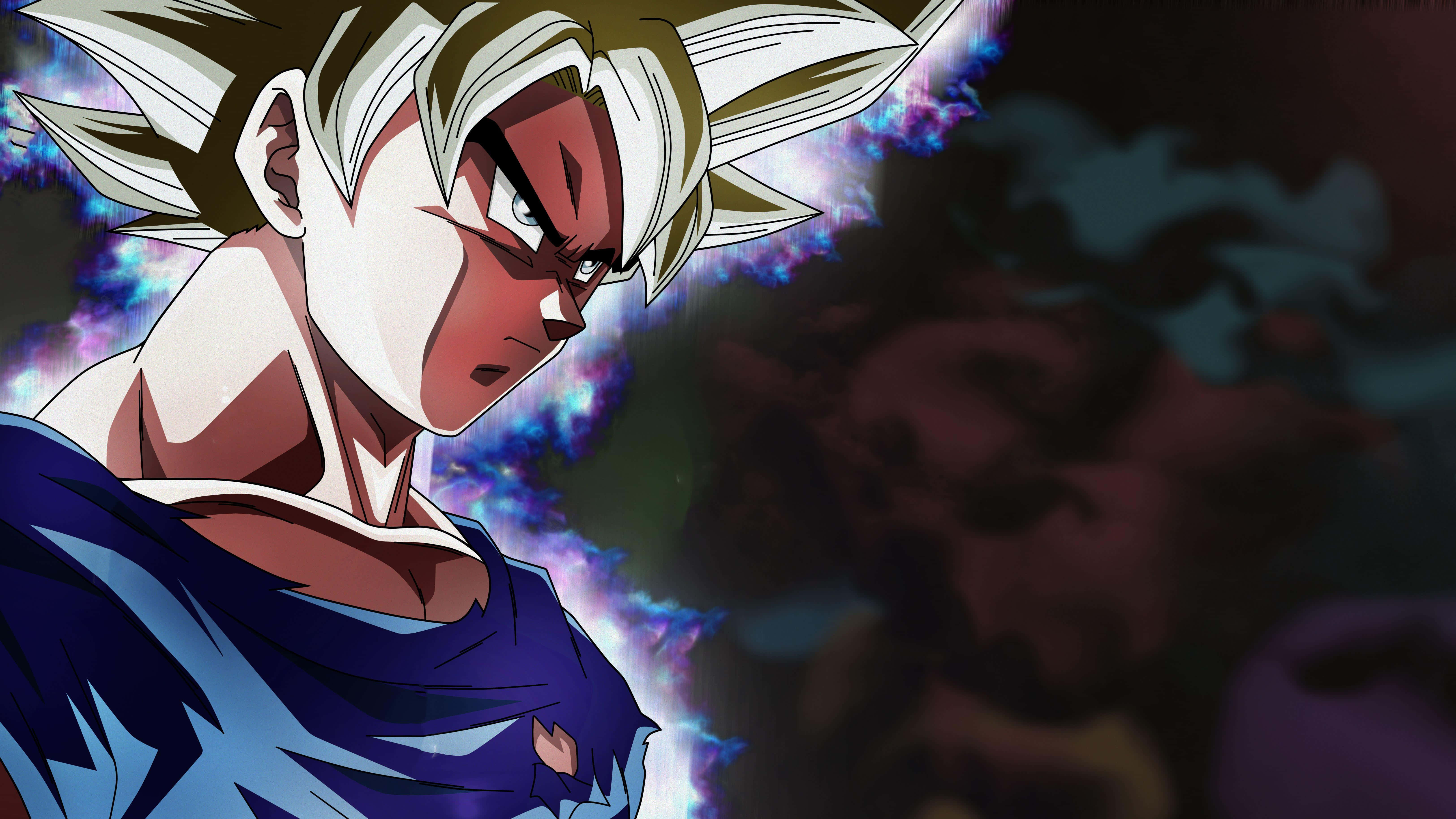 Goku y Vegeta se enfrentan en una batalla épica por el destino de todos los universos en Dragon Ball Super Fondos de pantalla