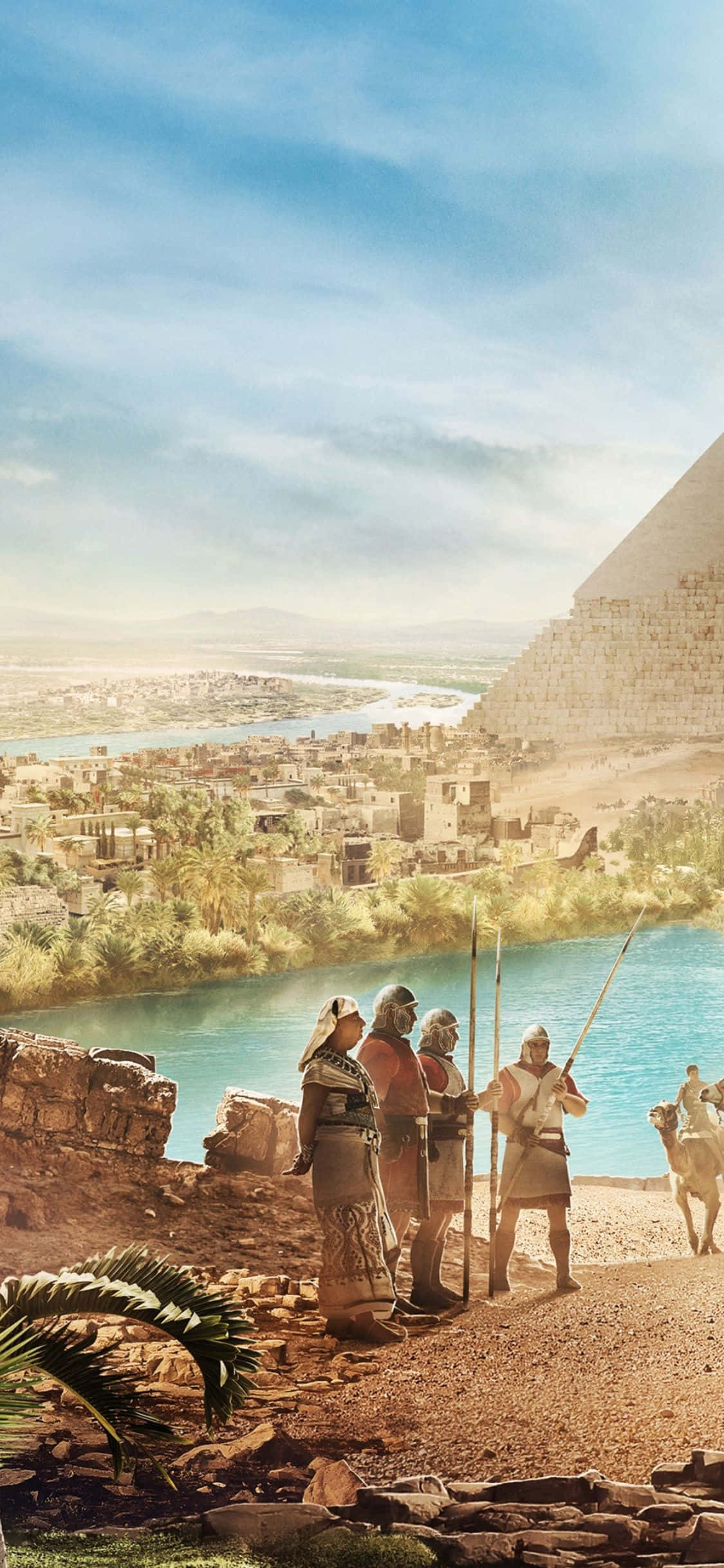 Golpea sin miedo con el iPhone X en Assassin's Creed Origins Fondos de pantalla