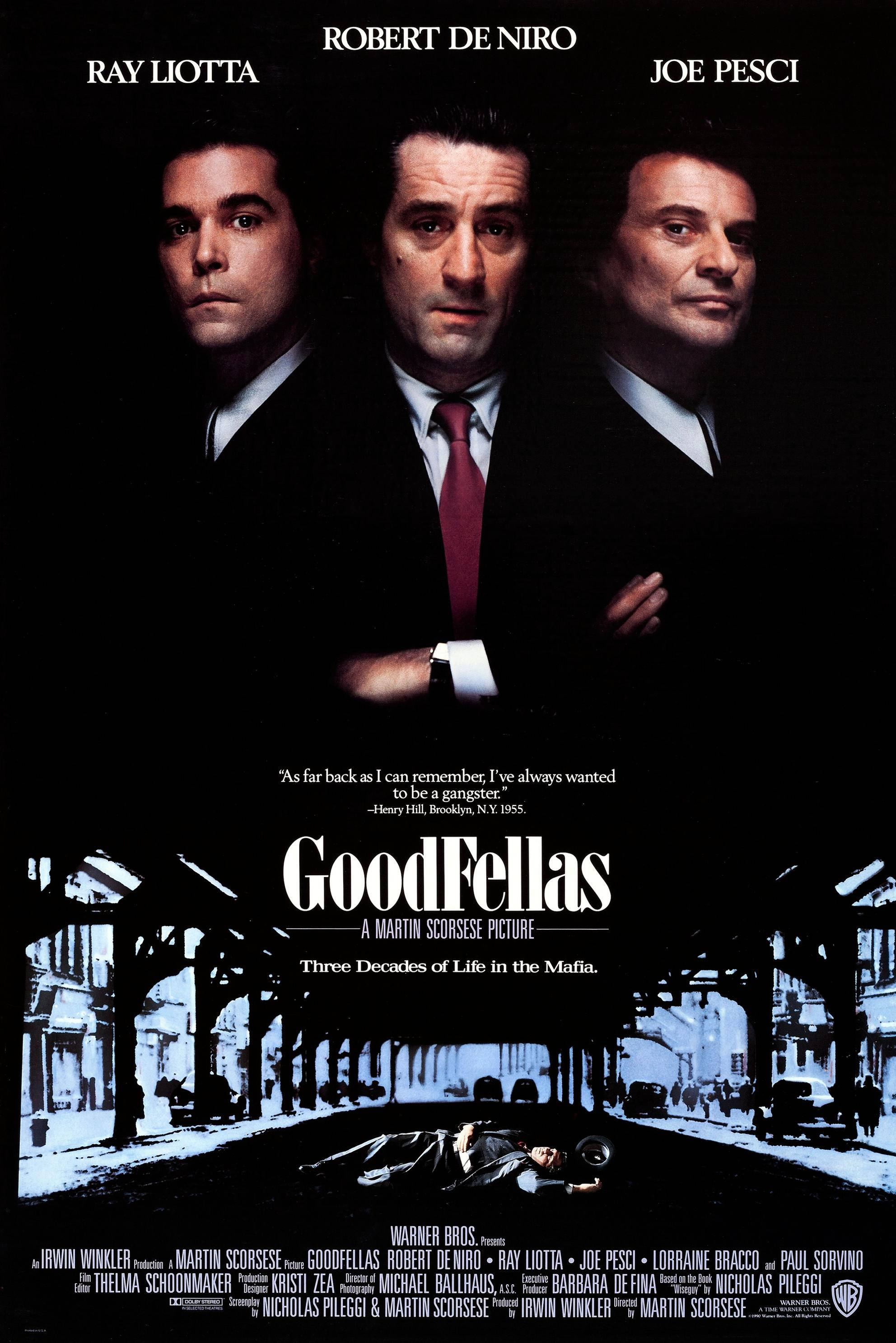 Goodfellas Película Biográfica de Crimen Fondos de pantalla