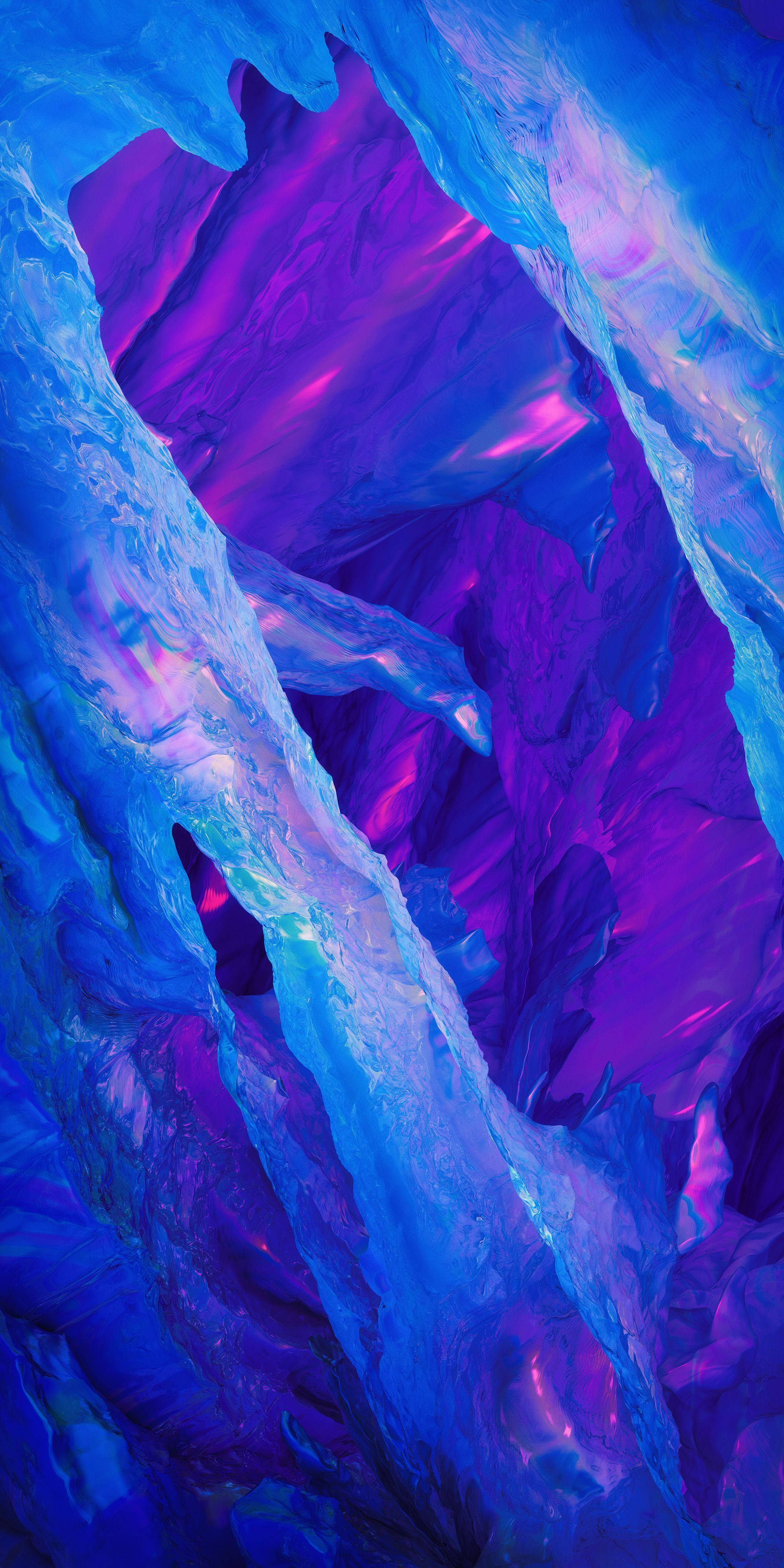 Google Pixel 4K Cueva de Cristal Fondos de pantalla