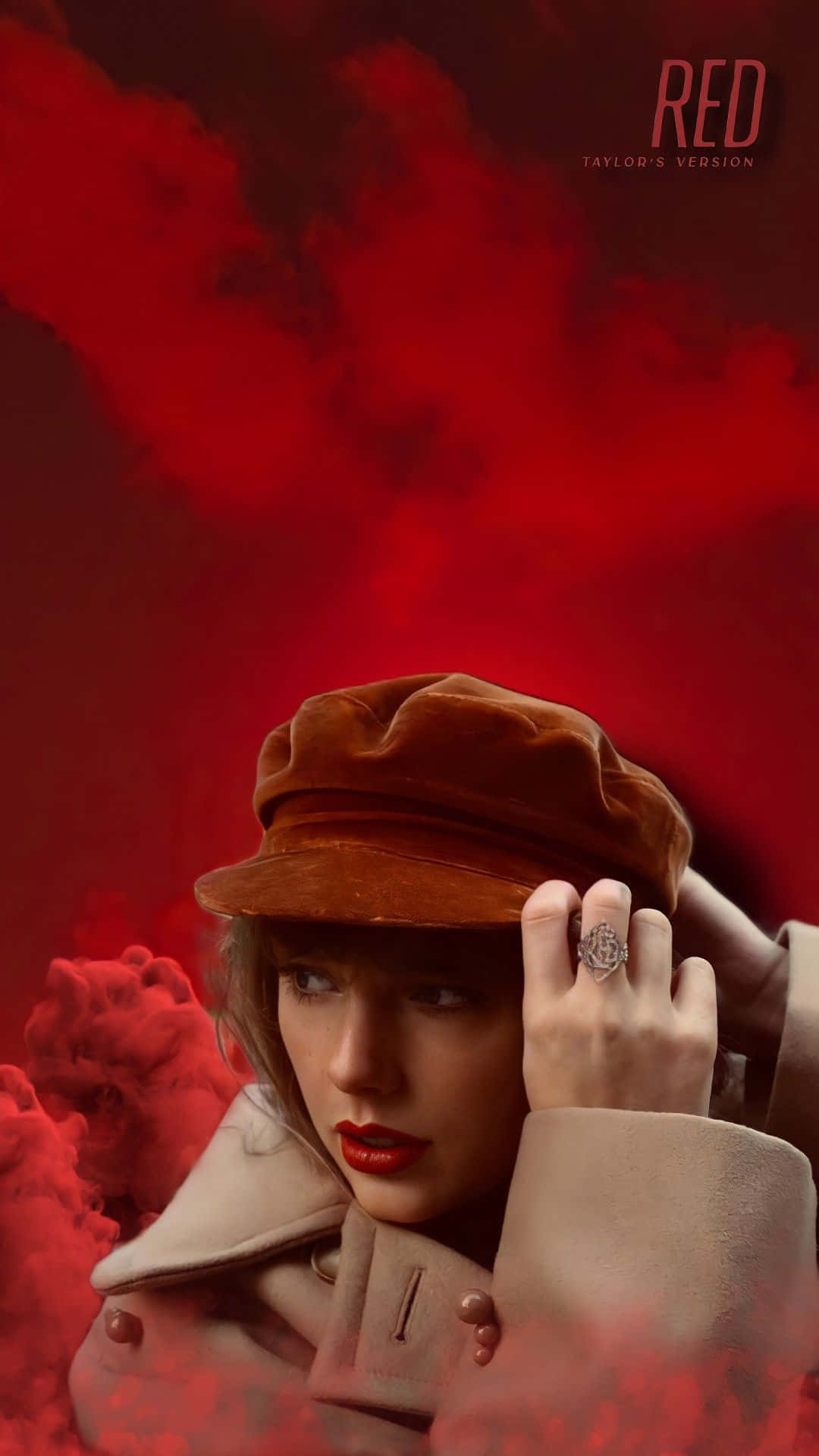 Gorra utilitaria de Taylor en rojo (Taylor's Version) Fondos de pantalla