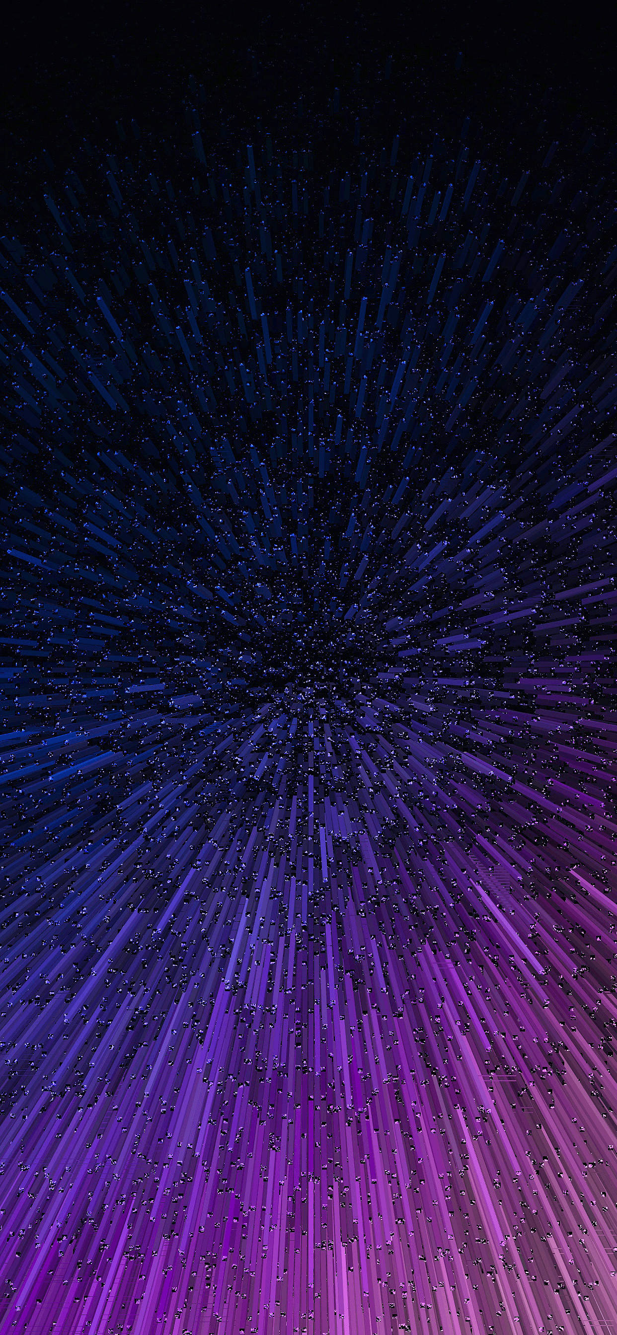 Gotas de Lluvia Largas y Coloridas iPhone Xs Fondos de pantalla