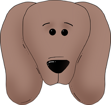 Gráfico de Cara de Perro de Dibujos Animados Fondos de pantalla