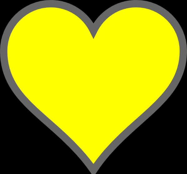 Gráfico de Corazón Amarillo Fondos de pantalla