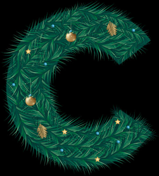 Gráfico de Corona Navideña Festiva Fondos de pantalla