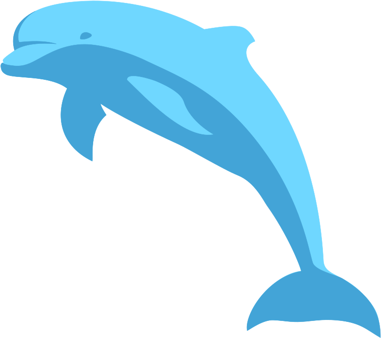 Gráfico de Delfín Azul Fondos de pantalla