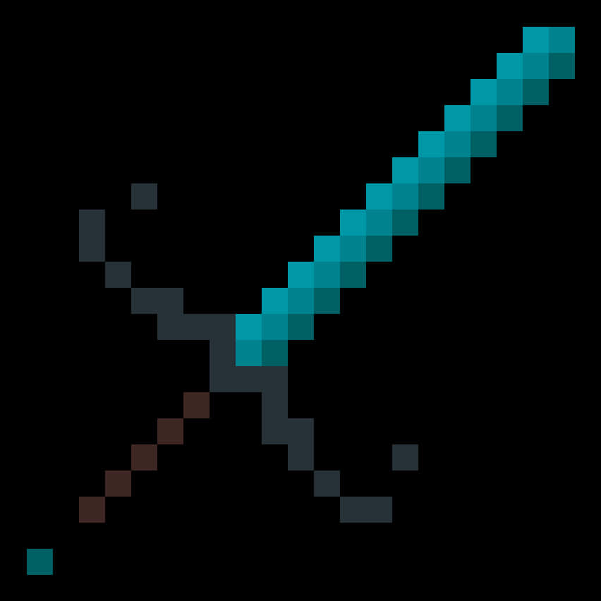 Gráfico de espada de diamante de Minecraft Fondos de pantalla