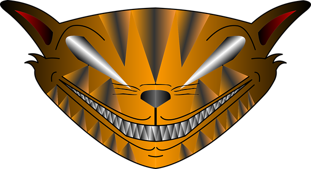 Gráfico de la Sonrisa del Gato de Cheshire Fondos de pantalla