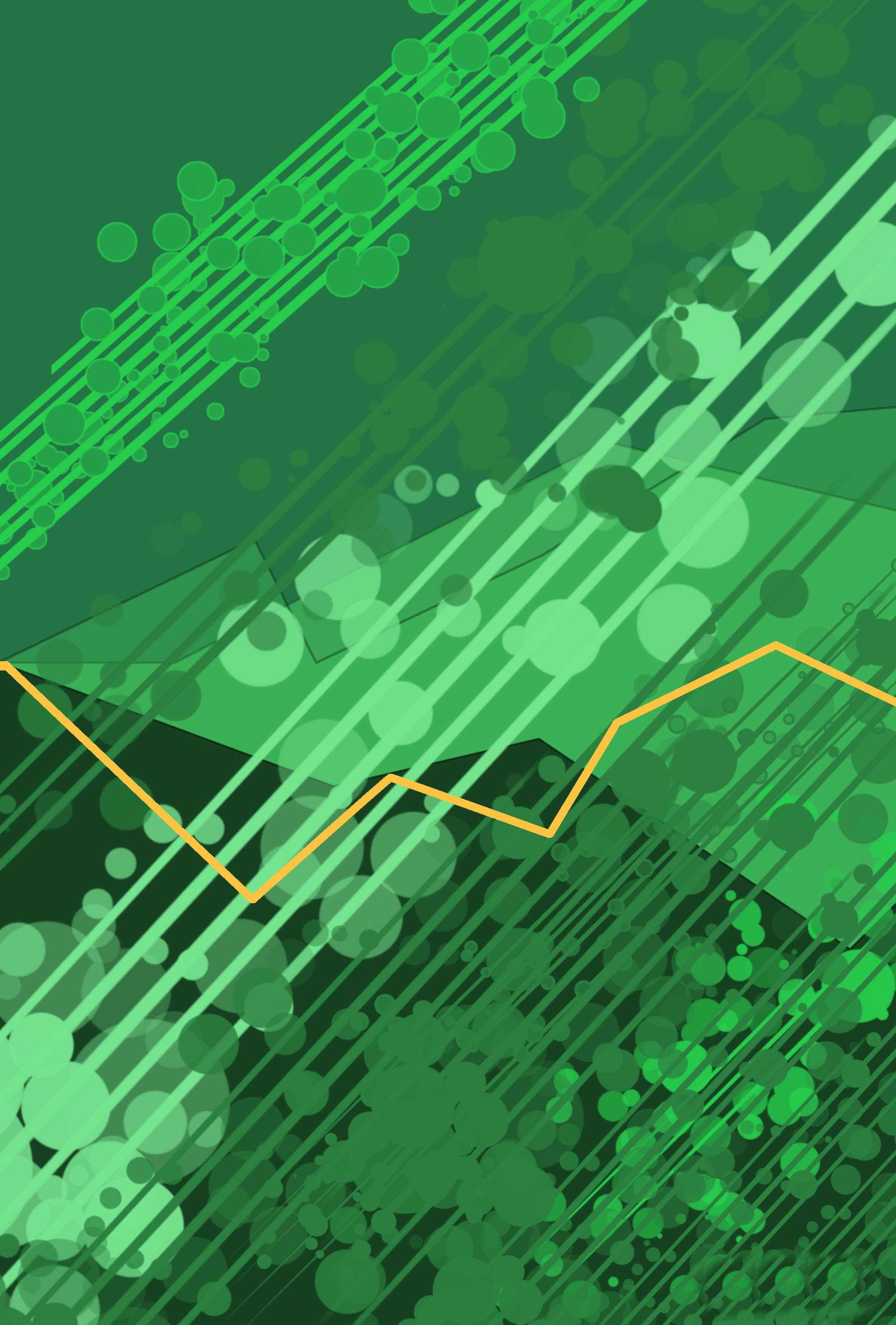 Gráfico de Líneas Amarillo de Excel Fondos de pantalla