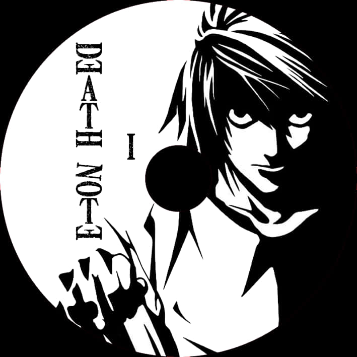 Gráfico de personaje de anime Death Note — Anime GIF Fondos de pantalla