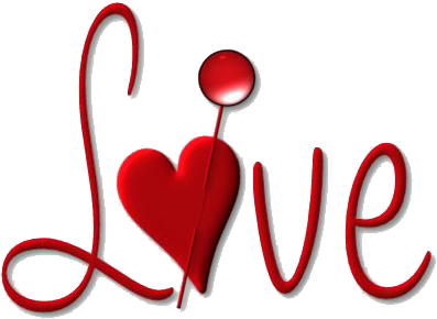 Gráfico de Texto Rojo de Amor Fondos de pantalla