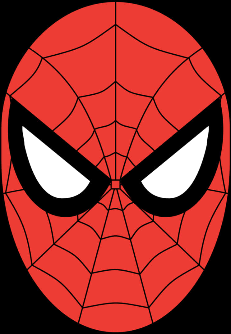 Gráfico icónico de la máscara de Spider-Man Fondos de pantalla