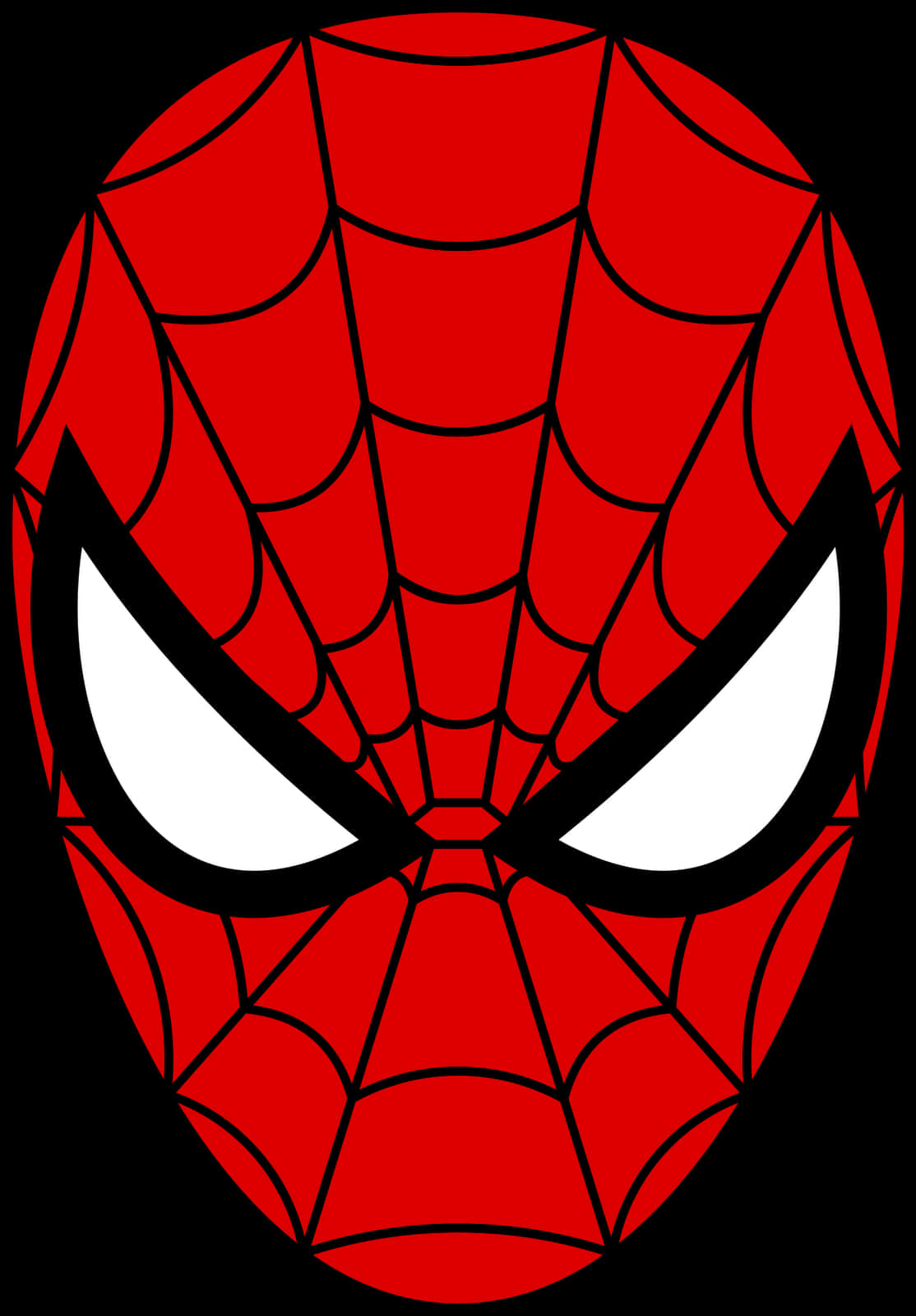 Gráfico icónico de la máscara de Spiderman Fondos de pantalla
