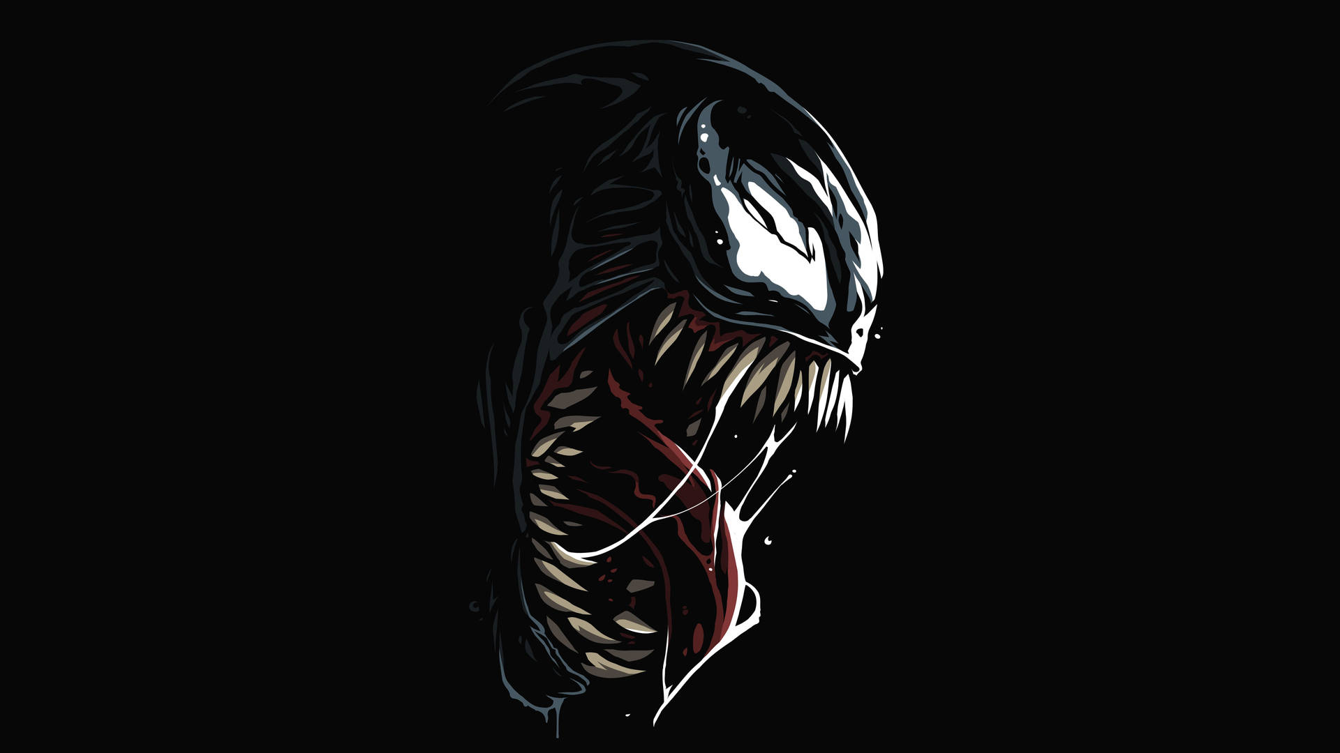 Gráfico Oscuro de Venom en 4K Ultra HD Fondos de pantalla