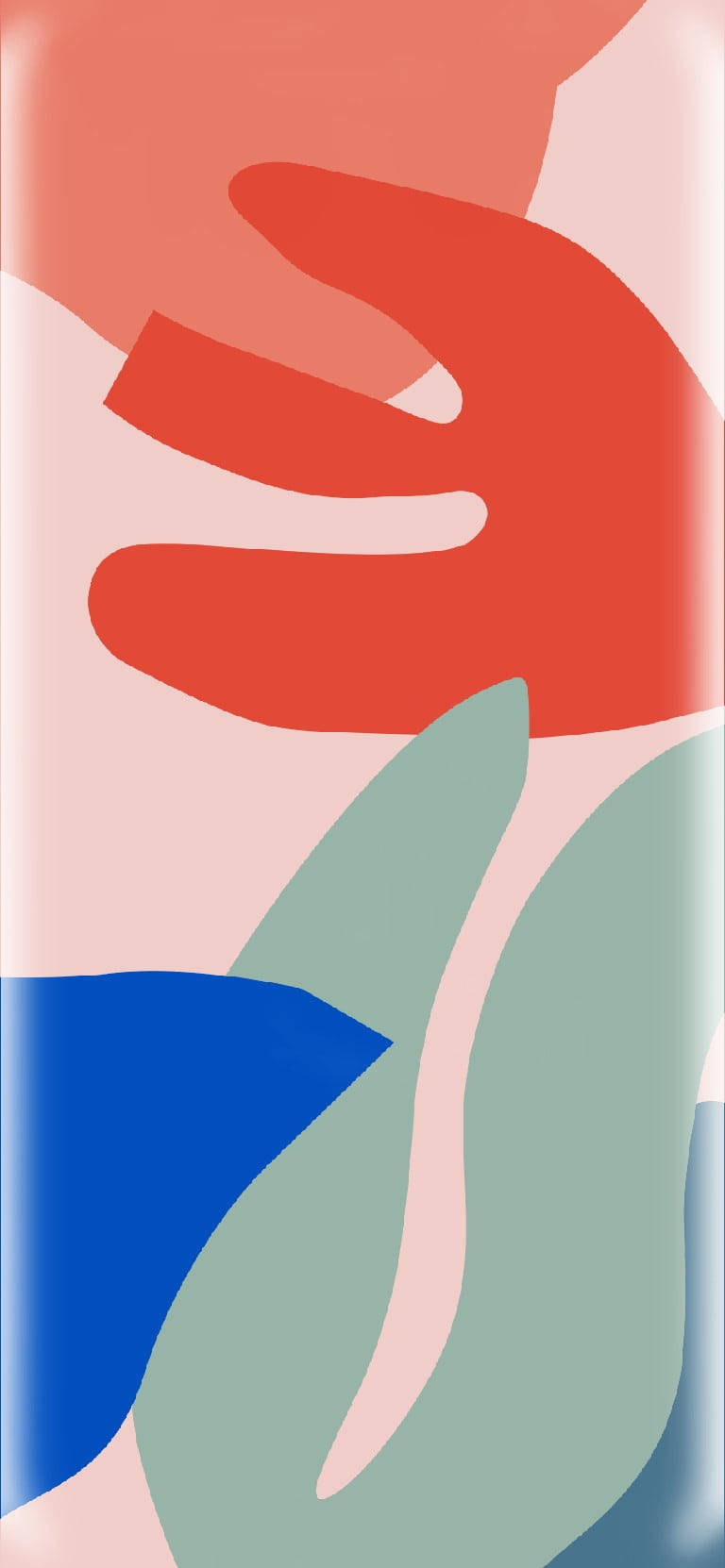 Gráficos Abstractos de Plantas Google Pixel 4 Fondos de pantalla