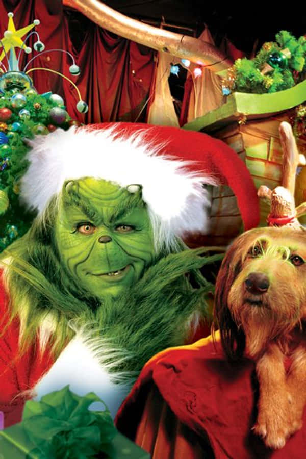 Grinch Navidad Perro iPhone Fondos de pantalla