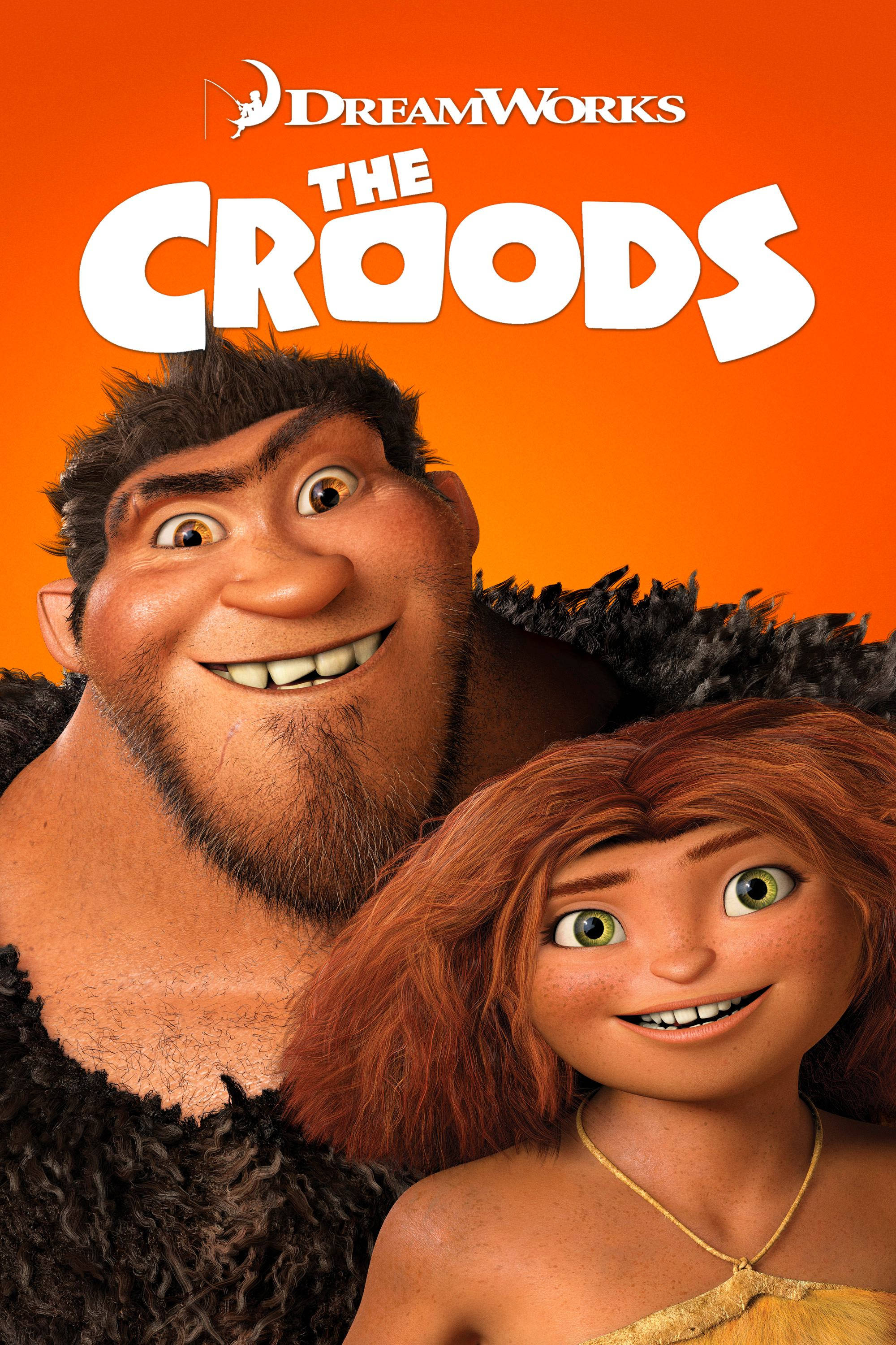 Grug y Eep de Los Croods disfrutando su aventura familiar Fondos de pantalla