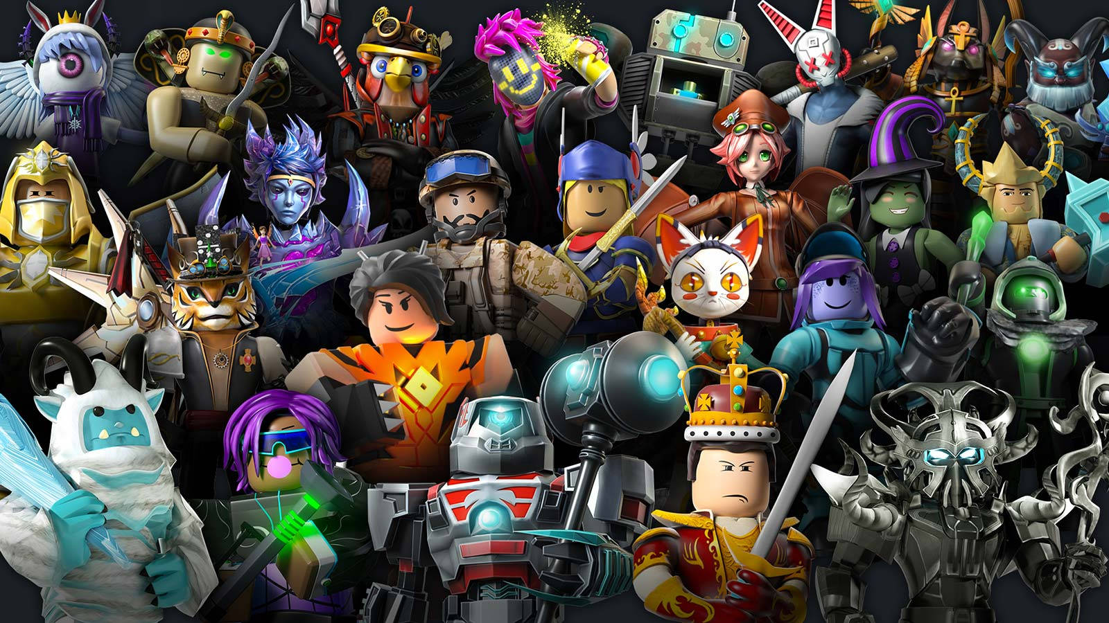 Grupo de Avatares de Roblox Fondos de pantalla