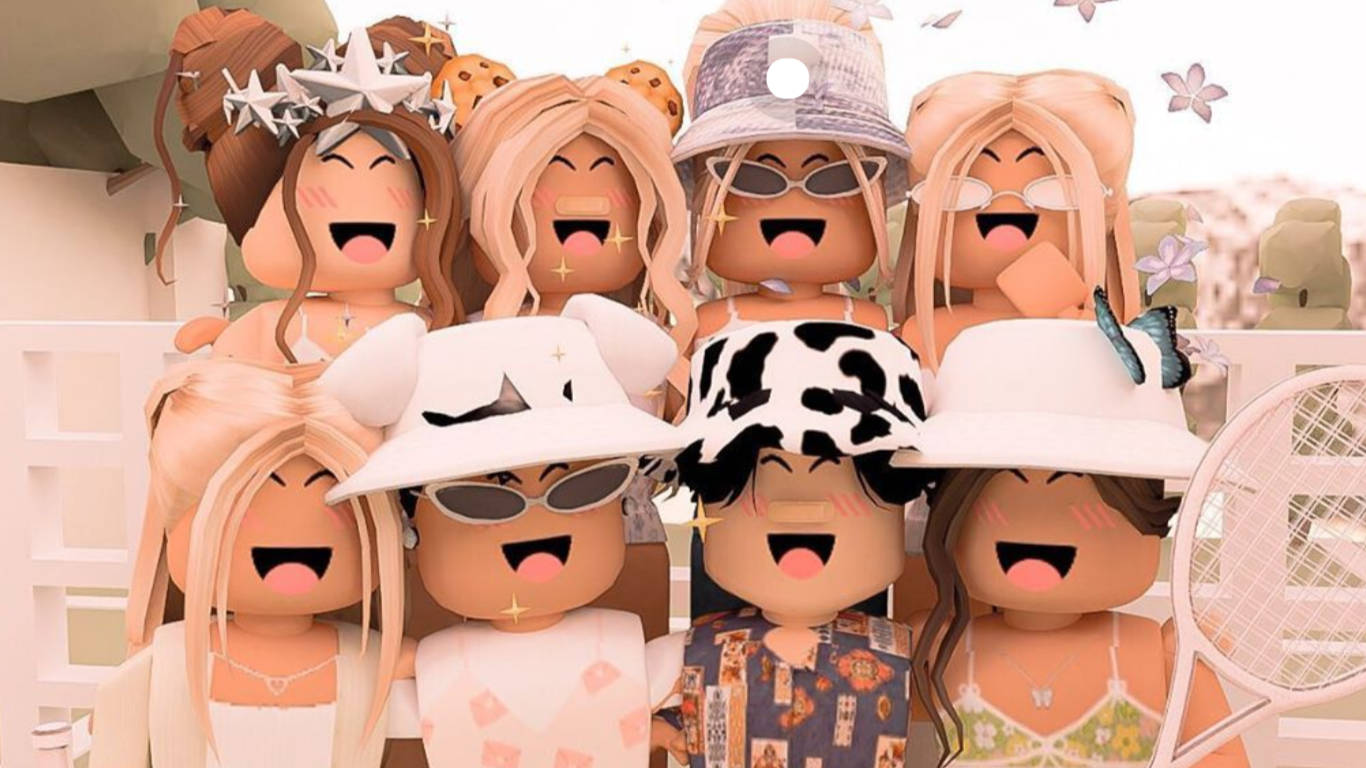 Grupo de chicas Roblox estético Fondos de pantalla
