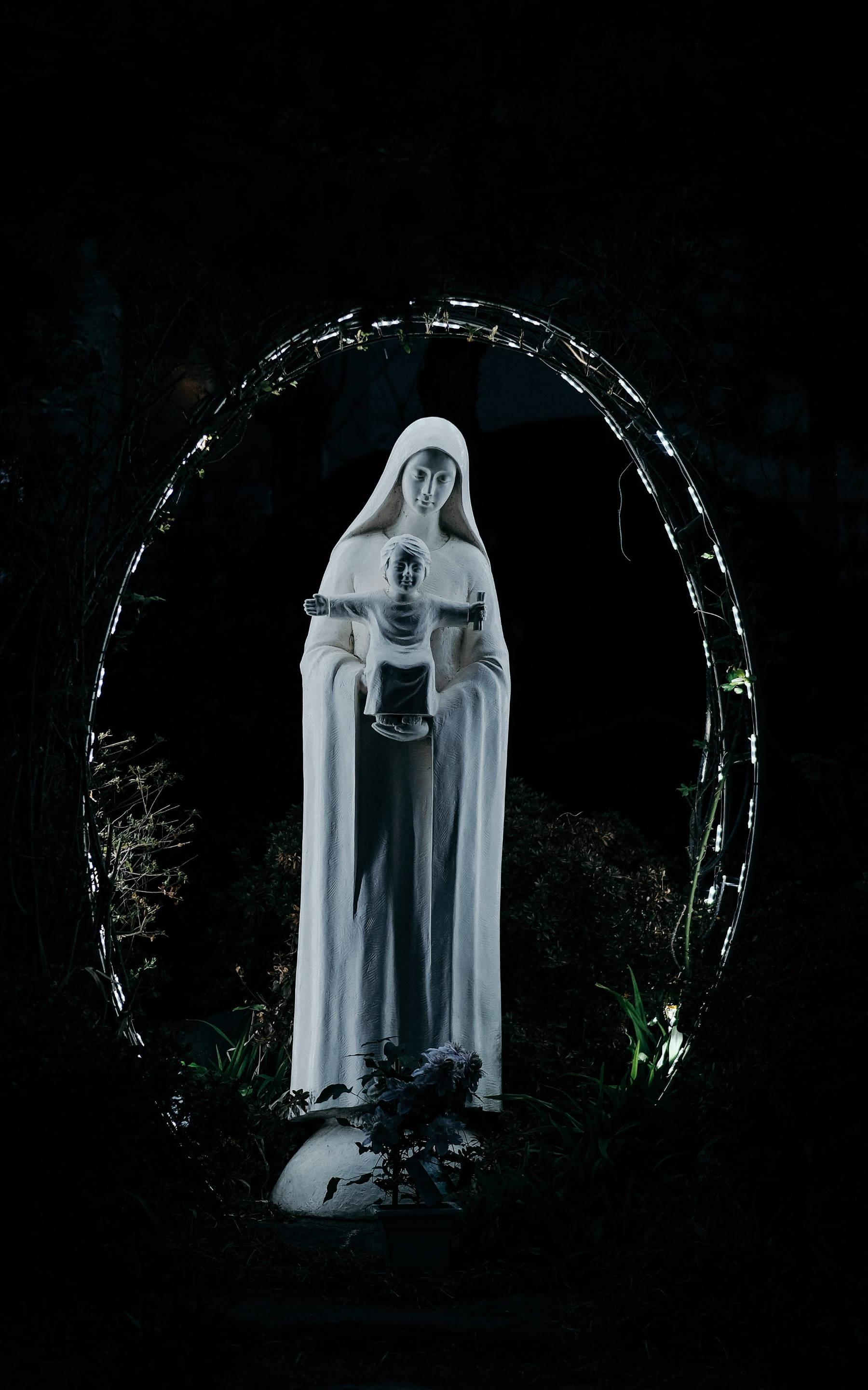 Gruta Católica de la Virgen María Fondos de pantalla