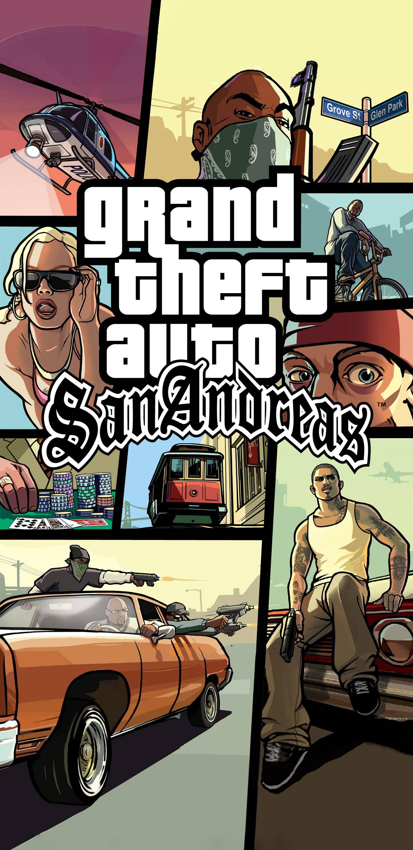 GTA SA 4K Juego de Acción Fondos de pantalla