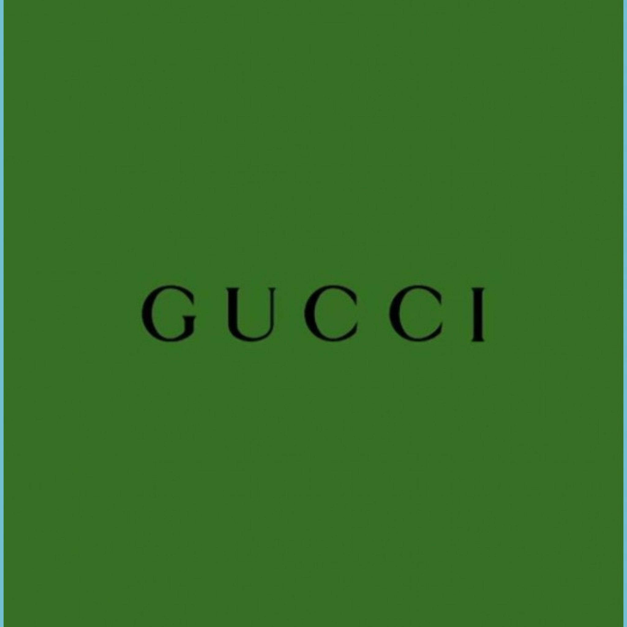 Gucci Verde Liso Fondos de pantalla