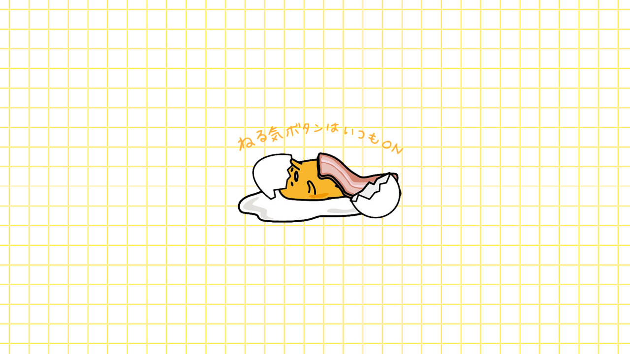 Gudetama de Escritorio Estético Minimalista Fondos de pantalla