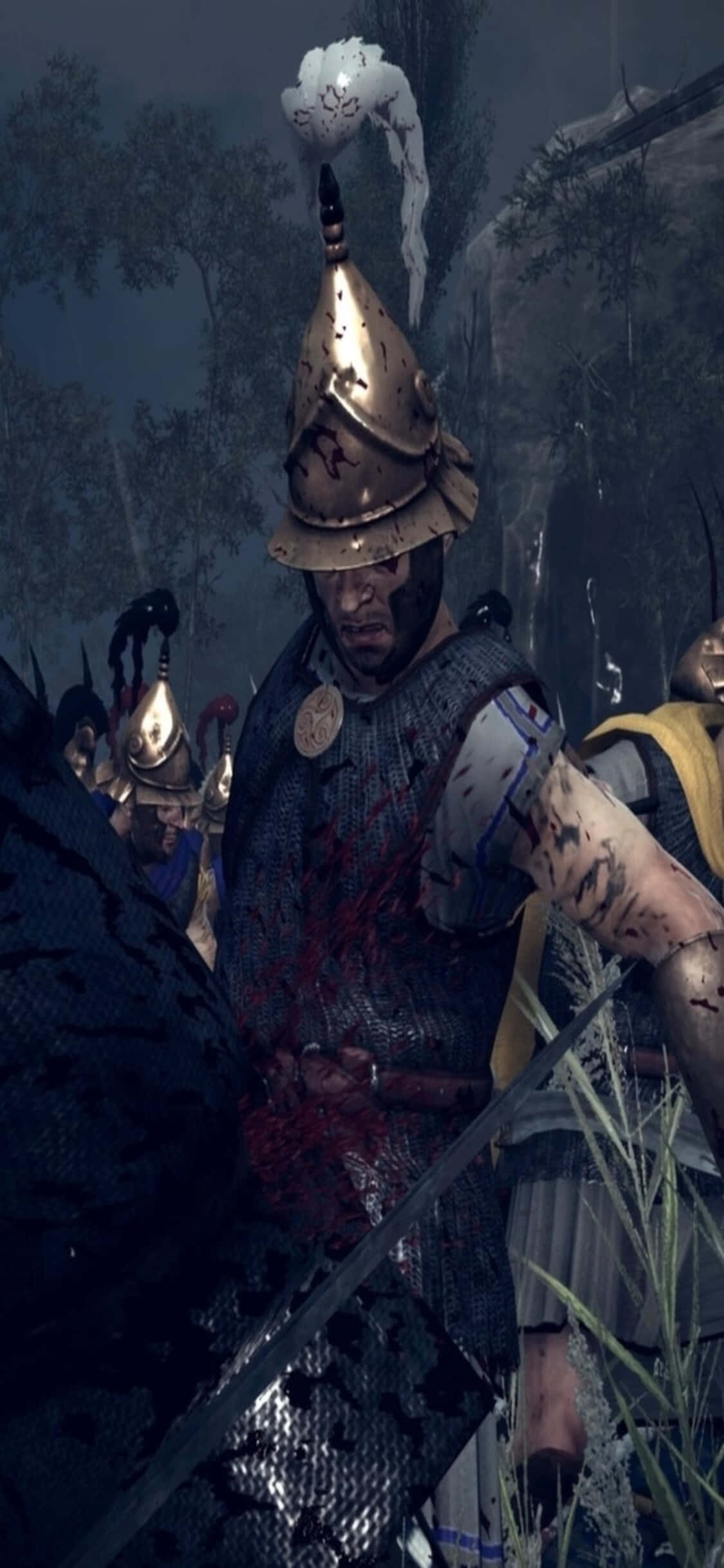 Guerra Épica en Rome 2 con el iPhone Xs Fondos de pantalla