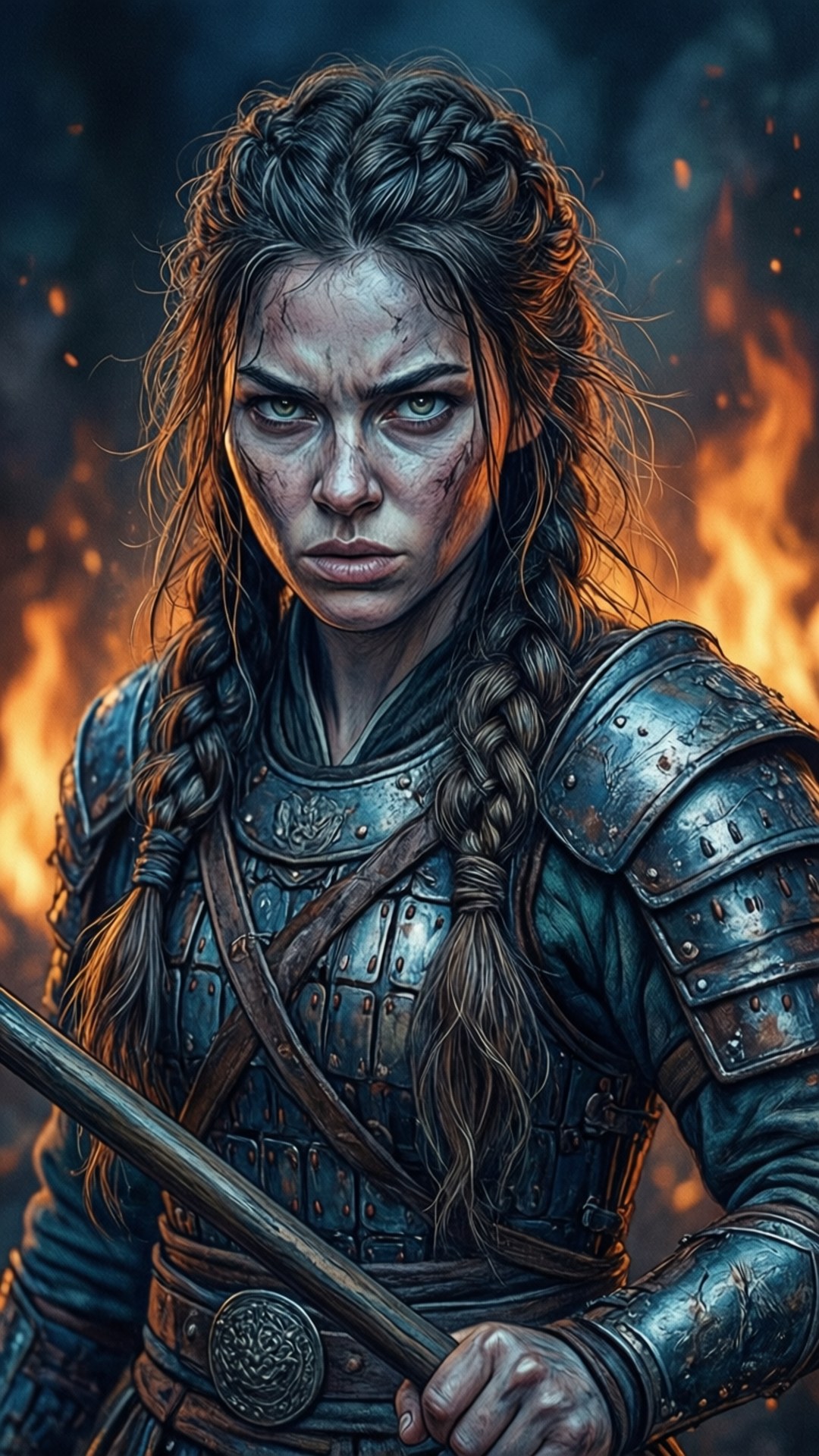 Guerrera Dibujo Genial Fondos de pantalla