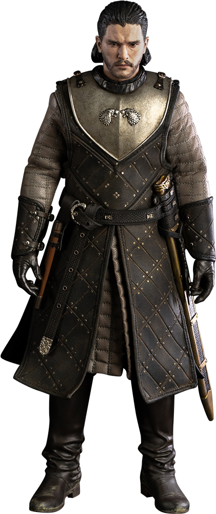 Guerrero de Game of Thrones con atuendo negro Fondos de pantalla