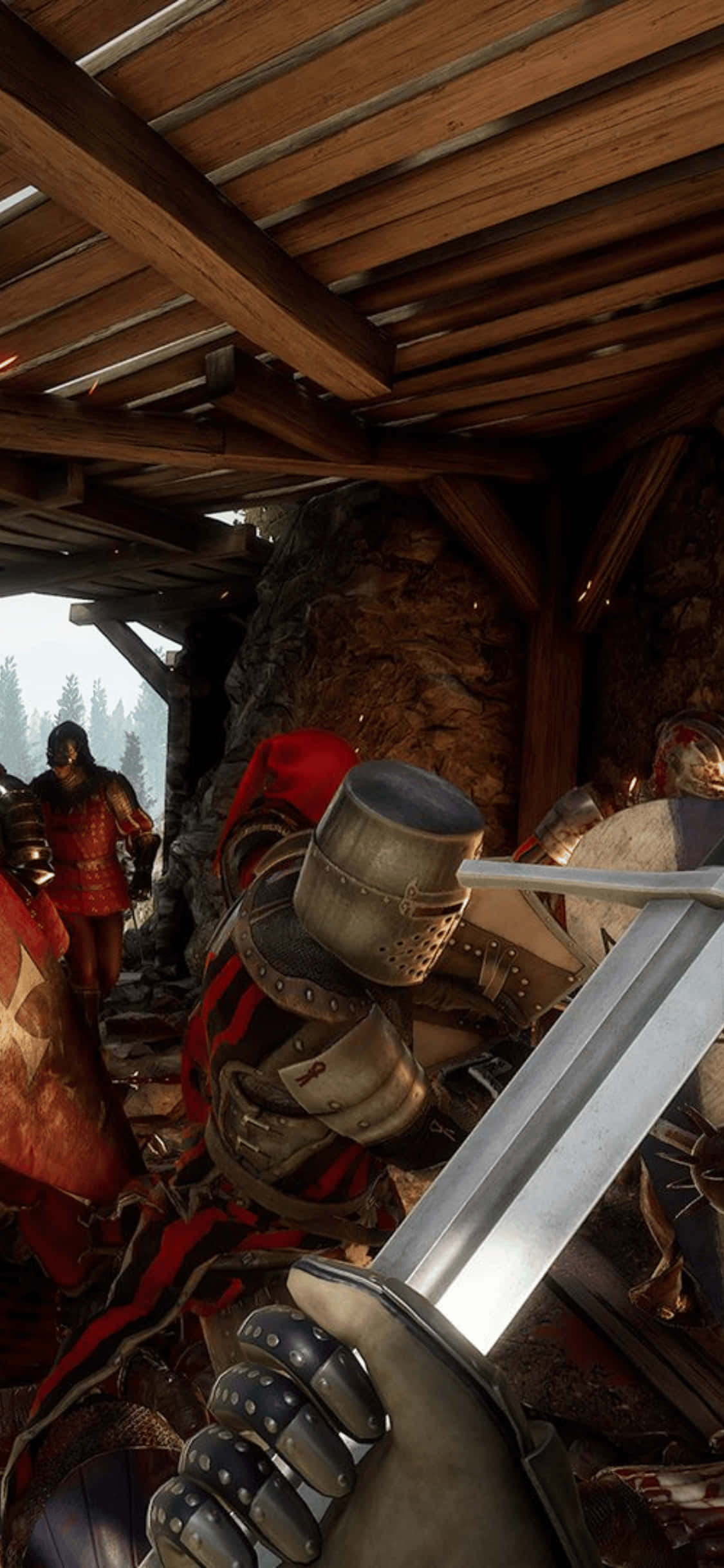 Guerreros en juego Fondo iPhone Xs Mordhau Fondos de pantalla