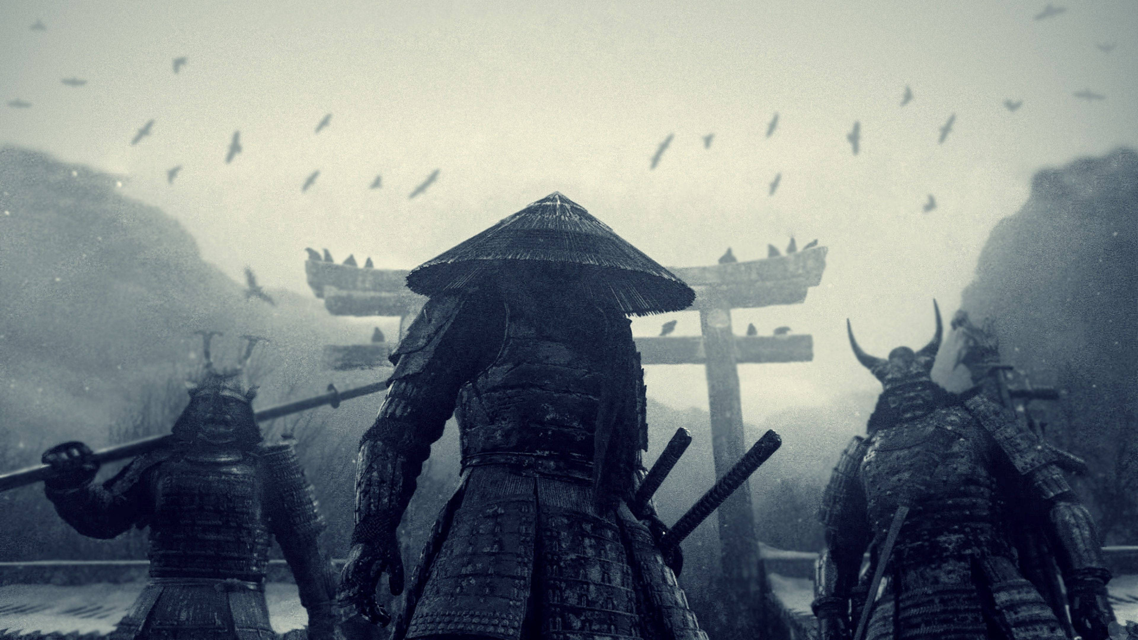 Guerreros Samuráis Japoneses Fondos de pantalla