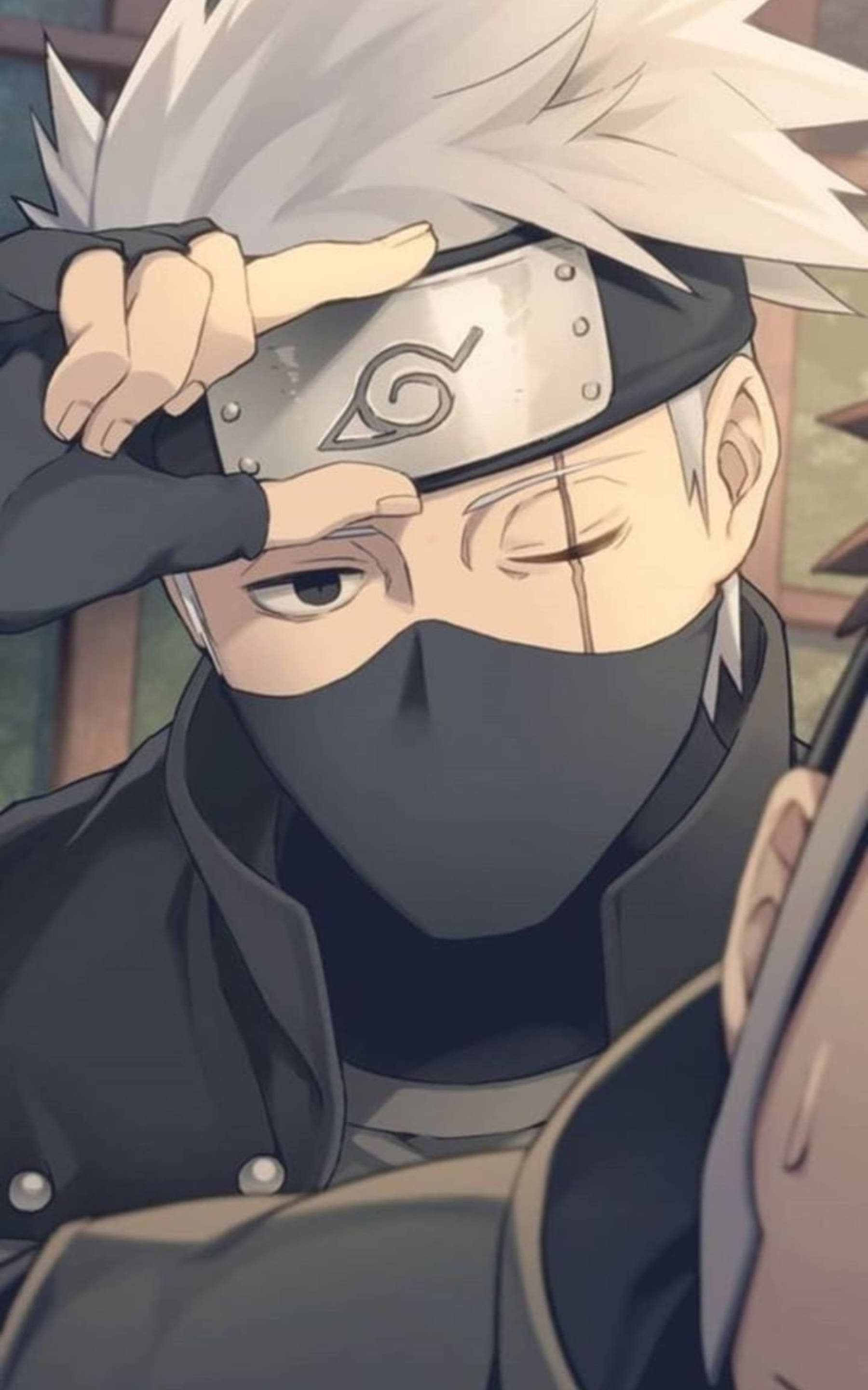 Guiño Genial de Kakashi Fondos de pantalla