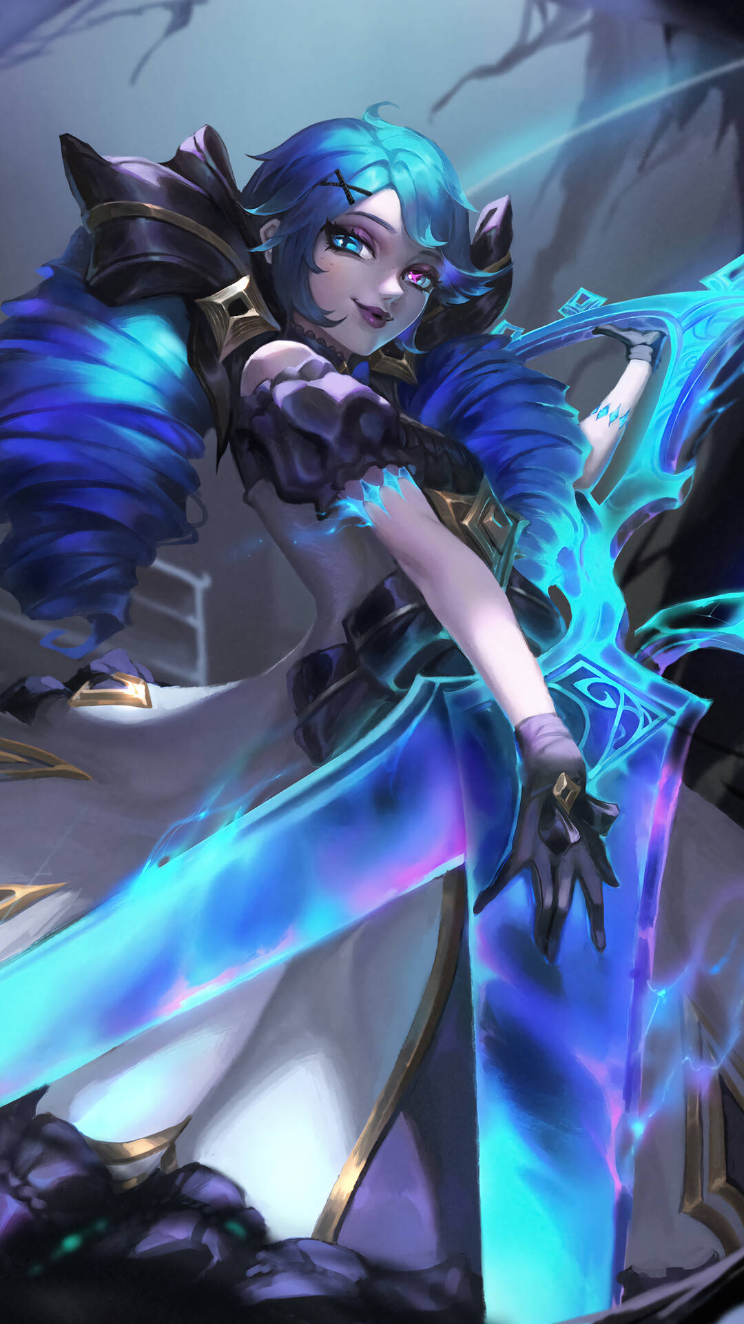 Gwen de LoL para iPhone Fondos de pantalla