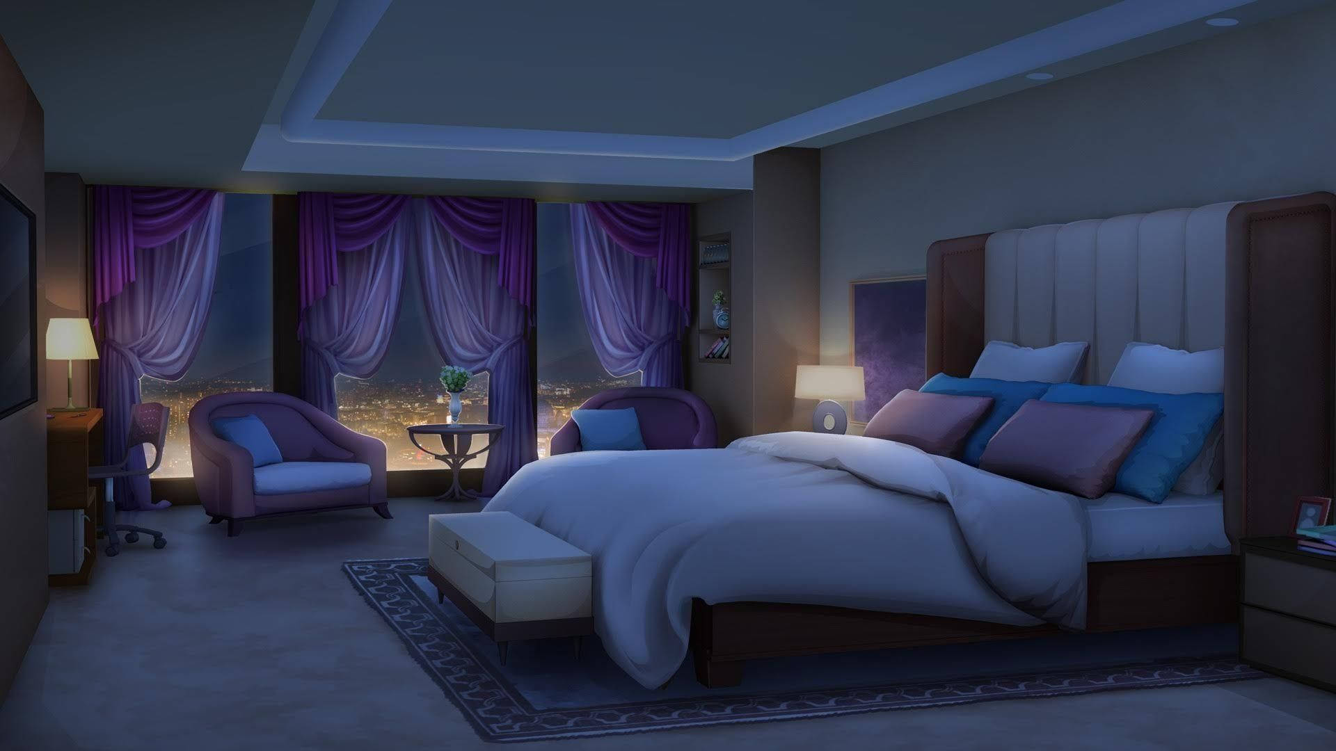 Habitación de Anime de Lujo Fondos de pantalla