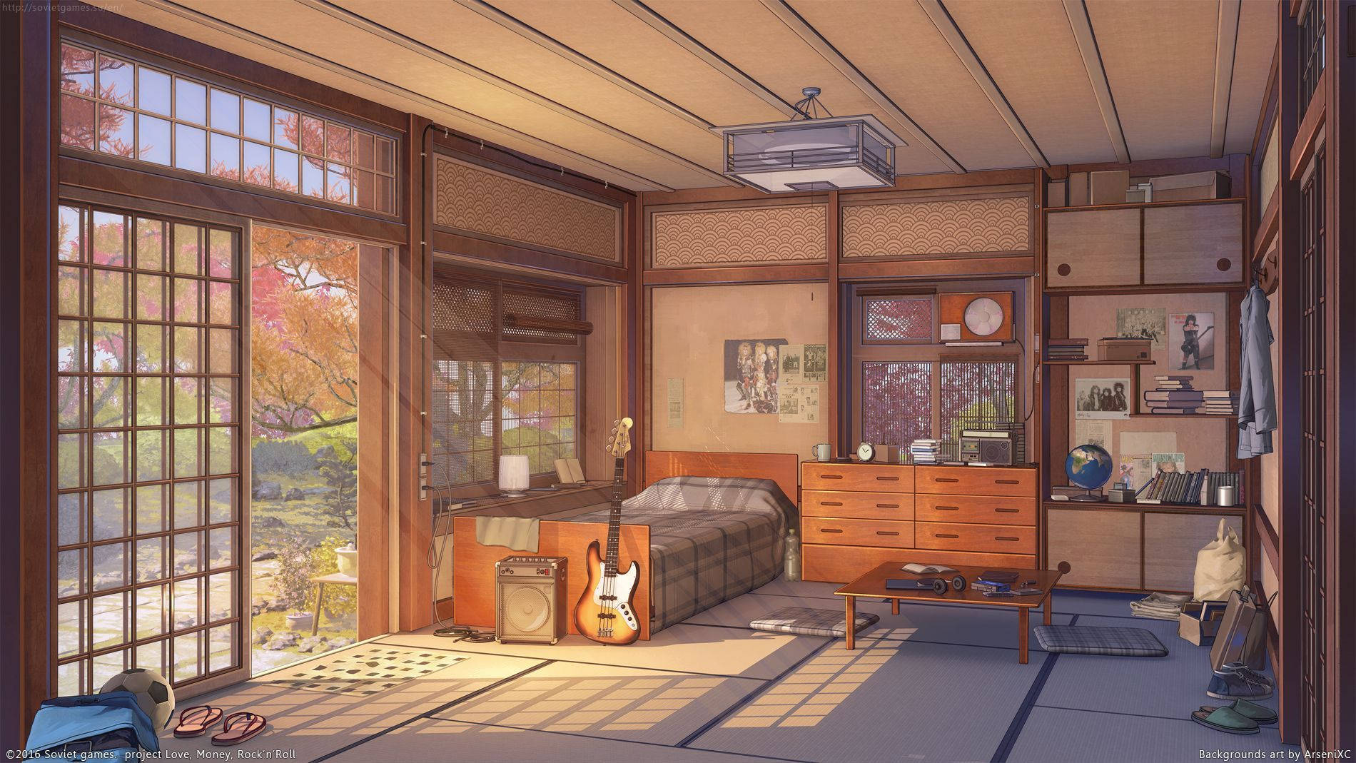 Habitación tradicional japonesa Fondos de pantalla
