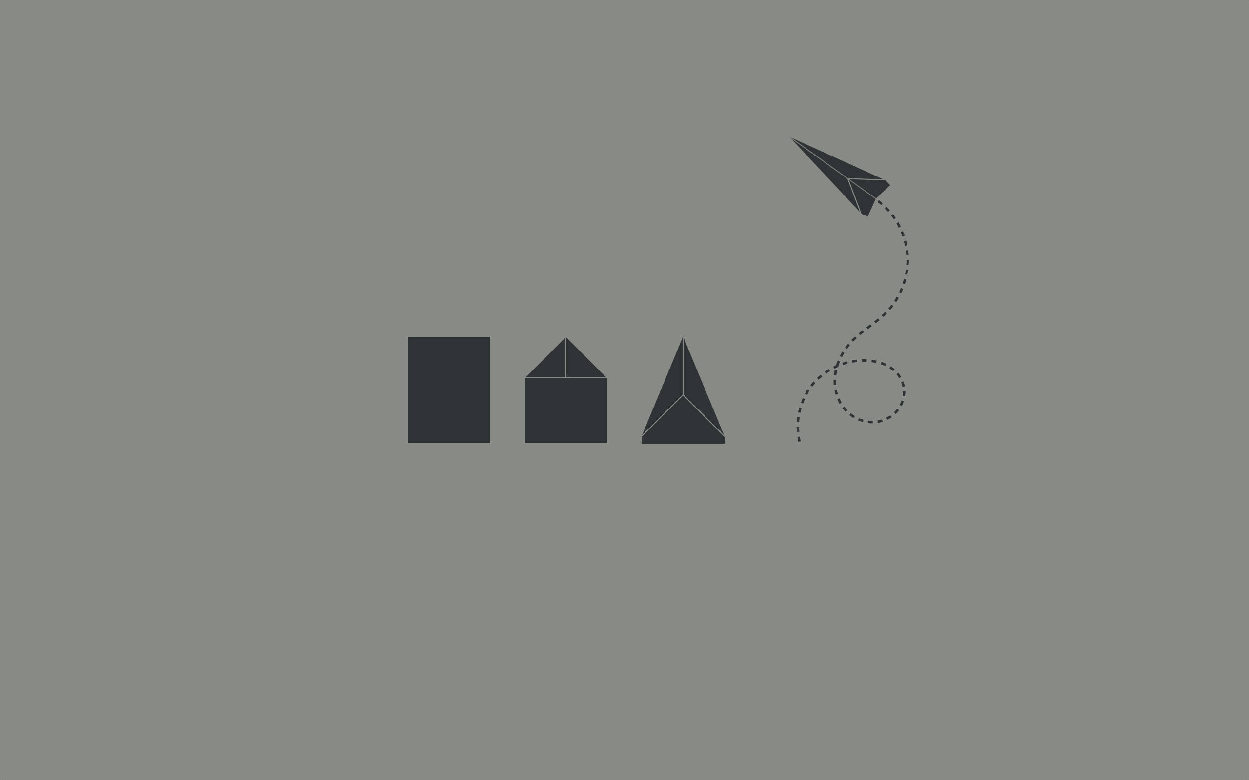 Haciendo un Avión de Papel Estética Minimalista para Laptop Fondos de pantalla