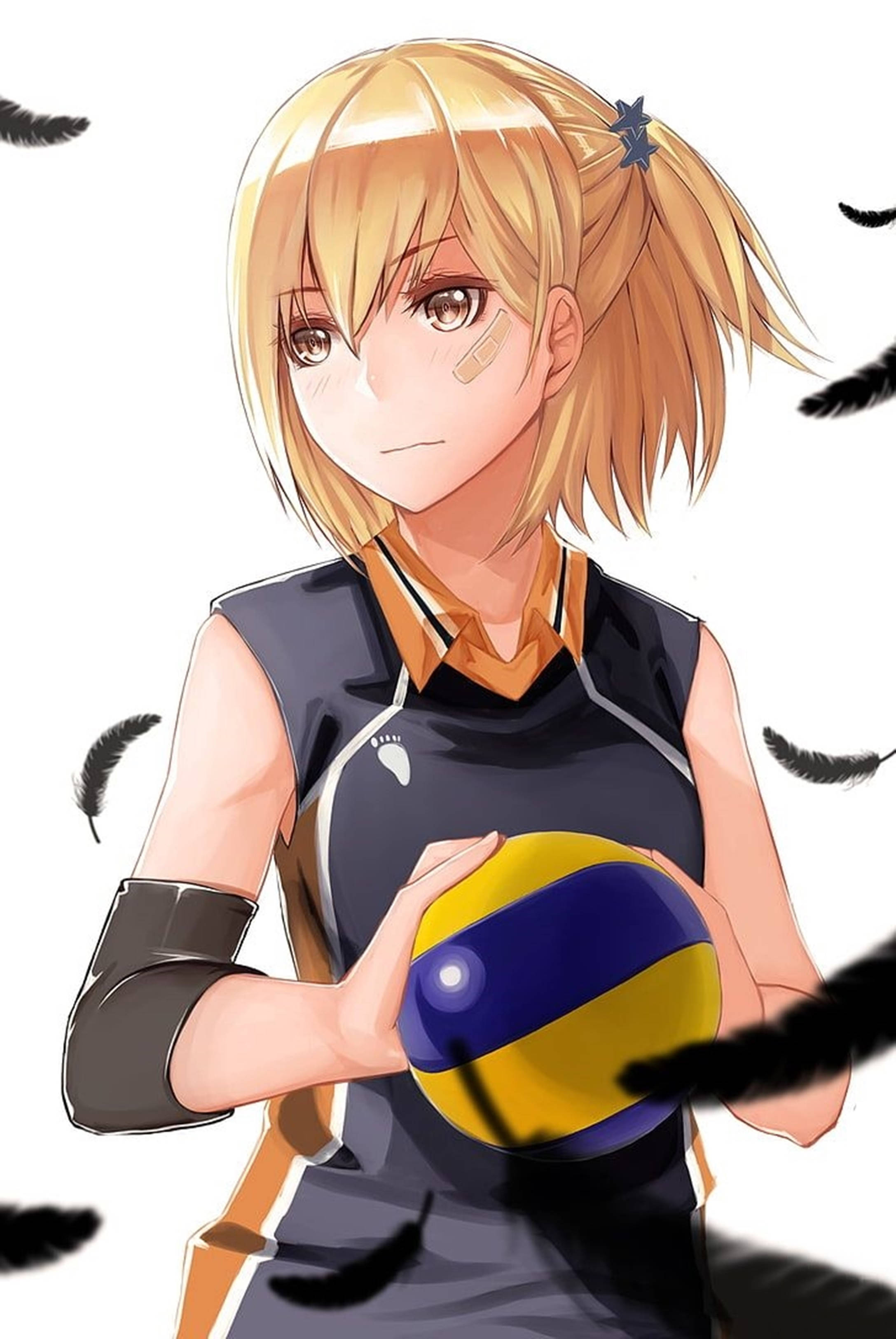 Haikyuu 4K Hitoka Yachi Fondos de pantalla