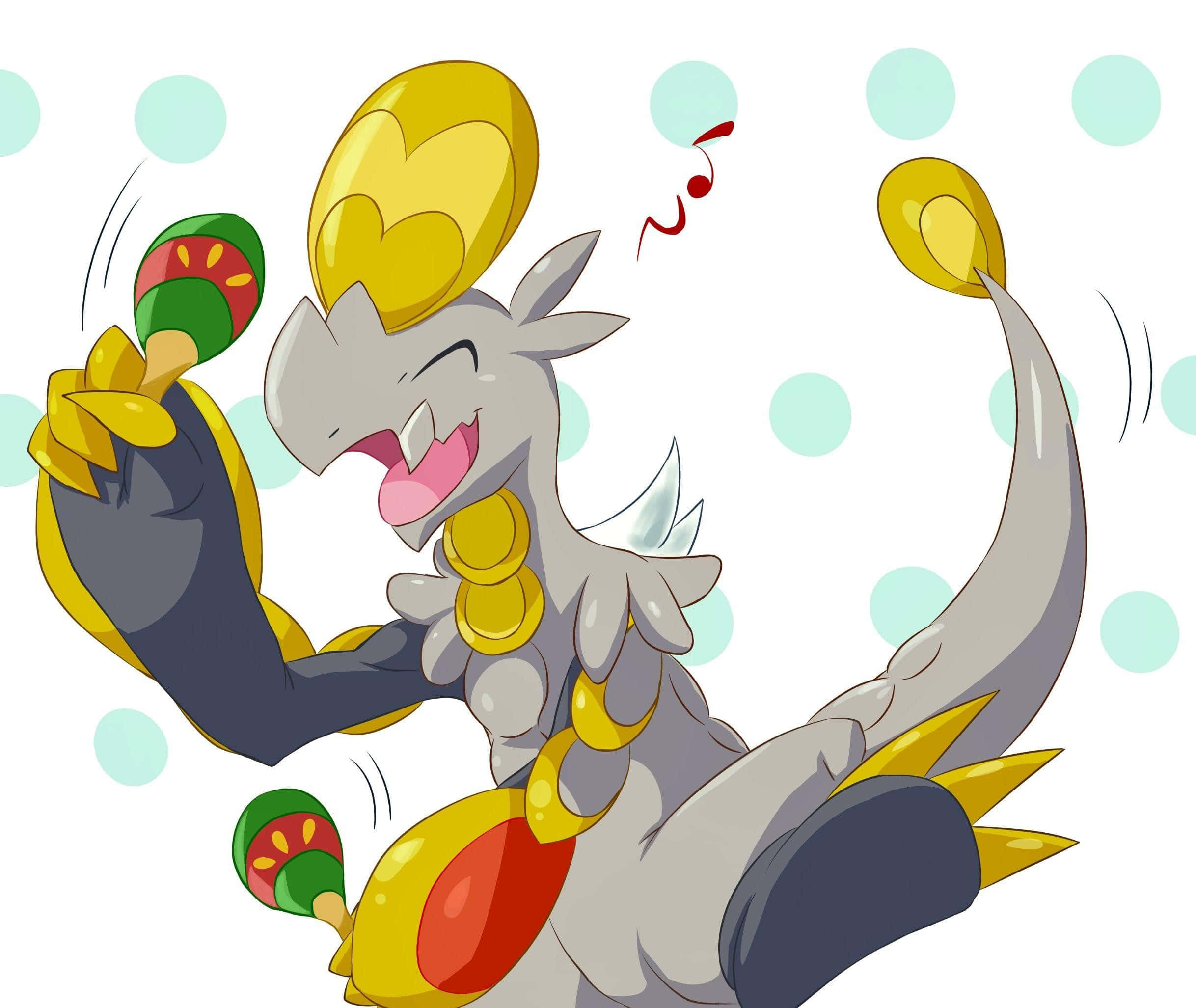 Hakamo-o Celebra con Maracas Fondos de pantalla