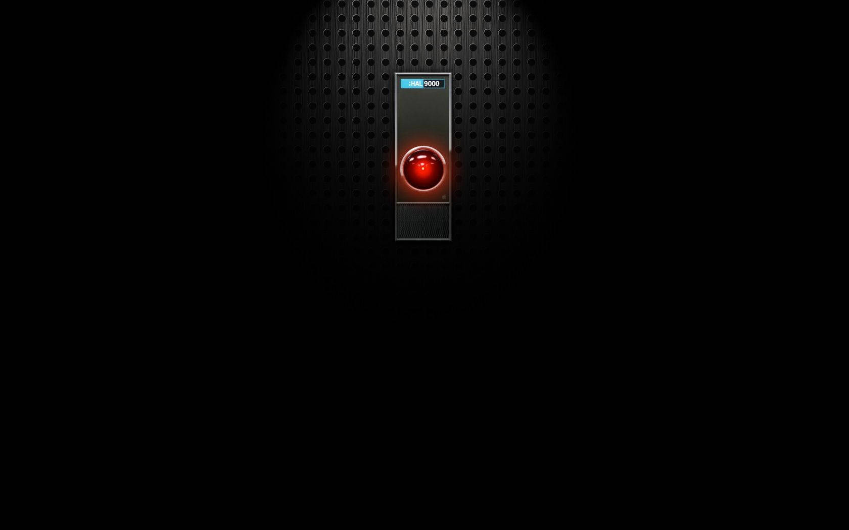 Hal 9000 Viñeta Negra Fondos de pantalla