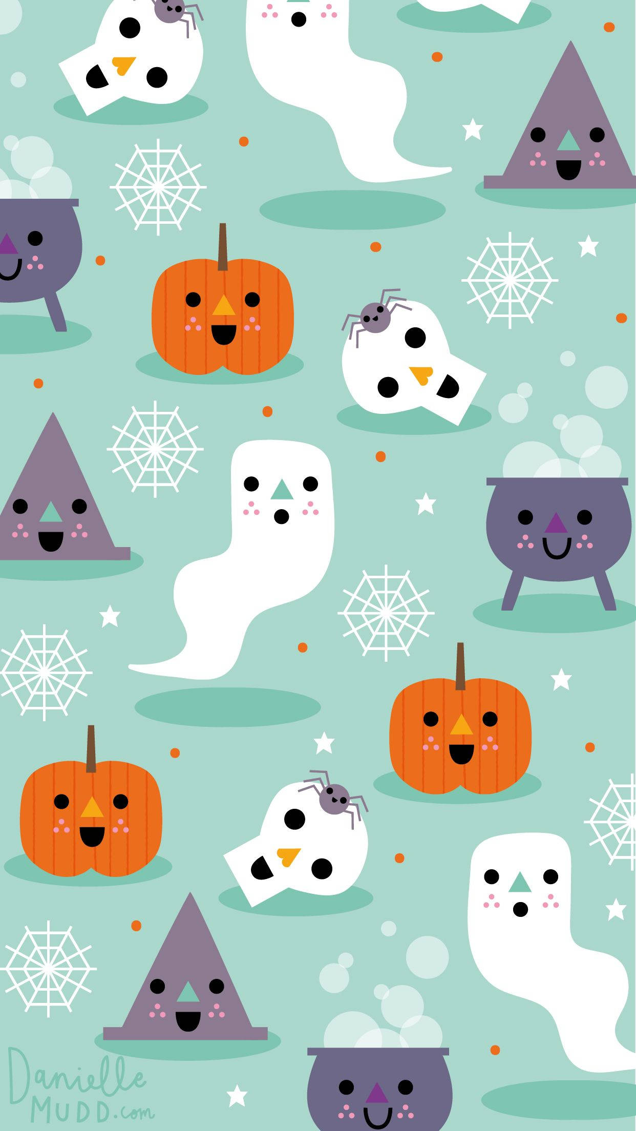 Halloween invernal para iPhone Fondos de pantalla