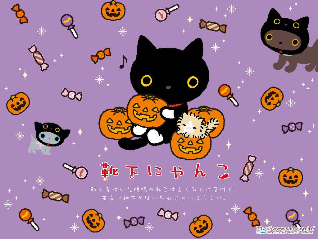 Halloween Kawaii Japonés Fondos de pantalla