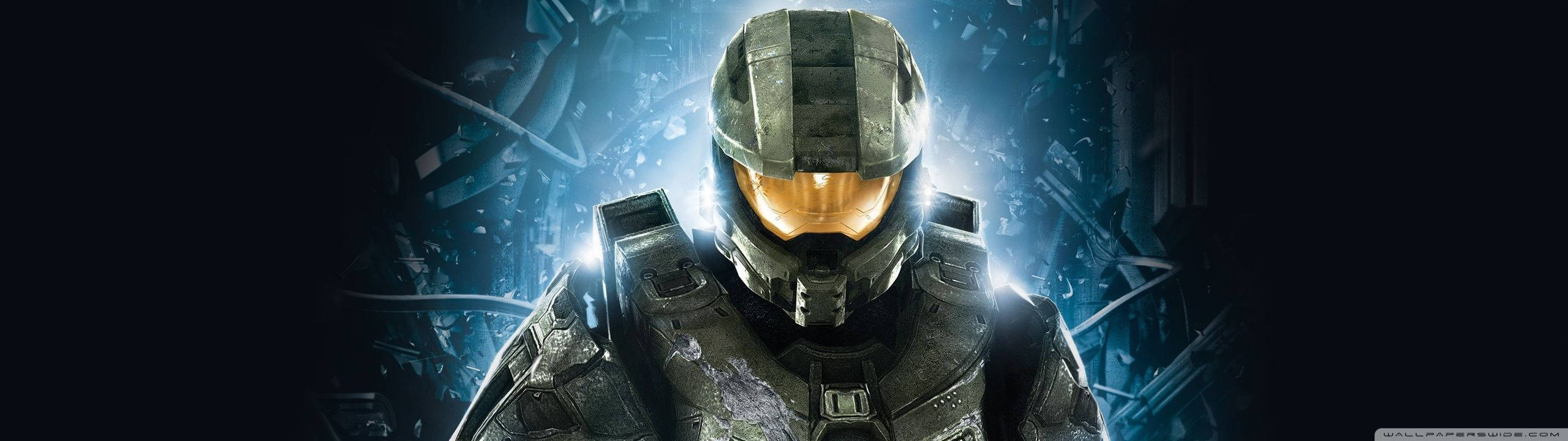 Halo Master Chief con contraluz dramático Fondos de pantalla