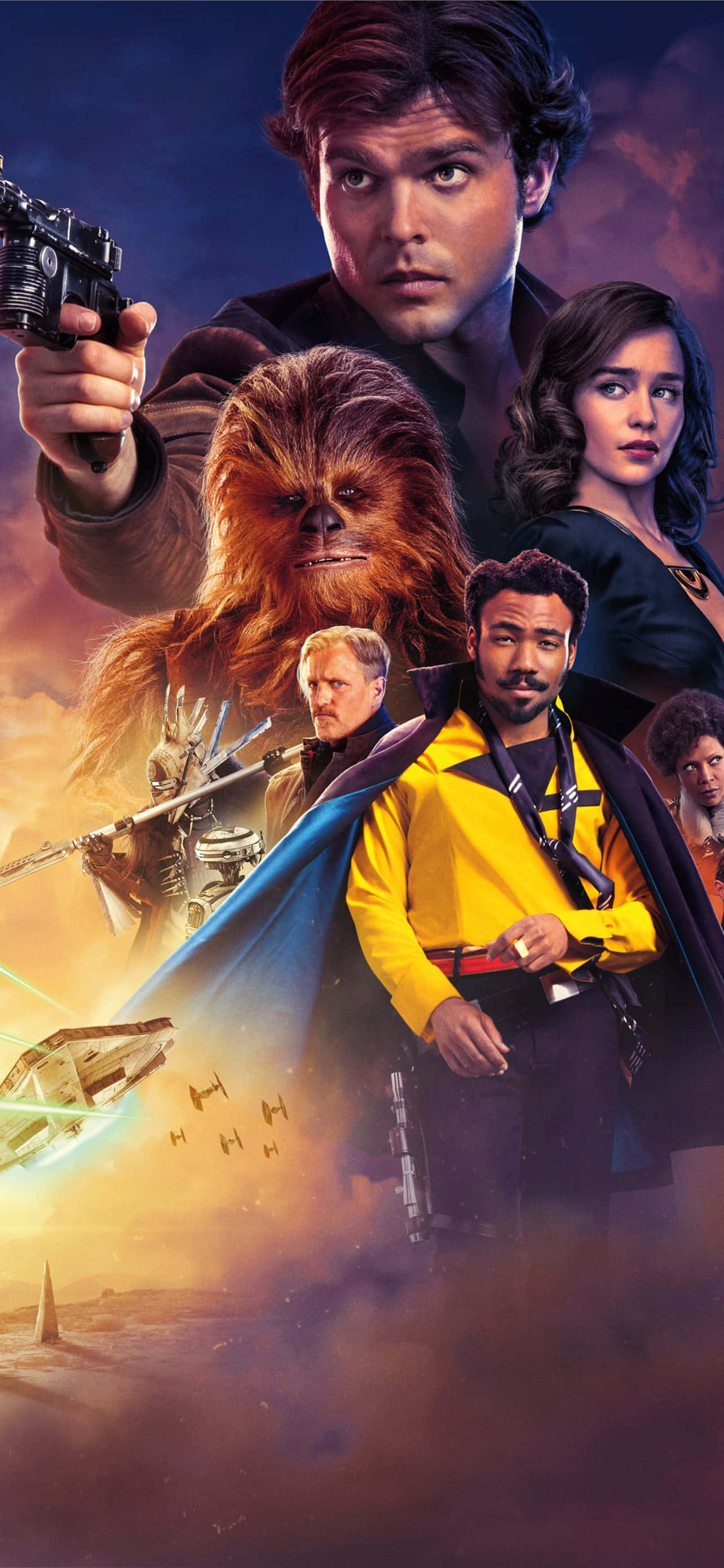 Han Solo y su equipo en acción Fondos de pantalla