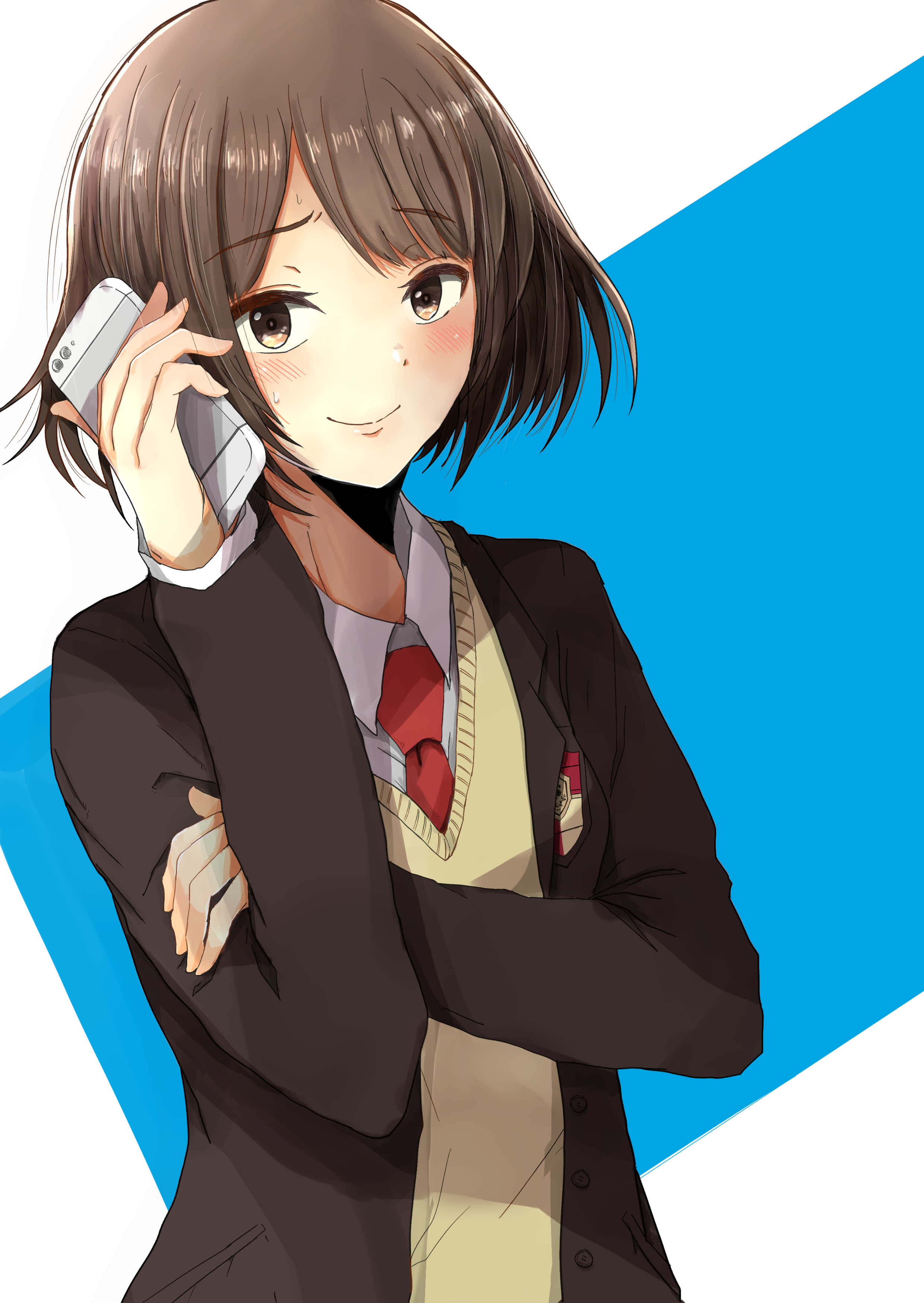 Haruhi Sasaki posando con un atuendo impresionante Fondos de pantalla