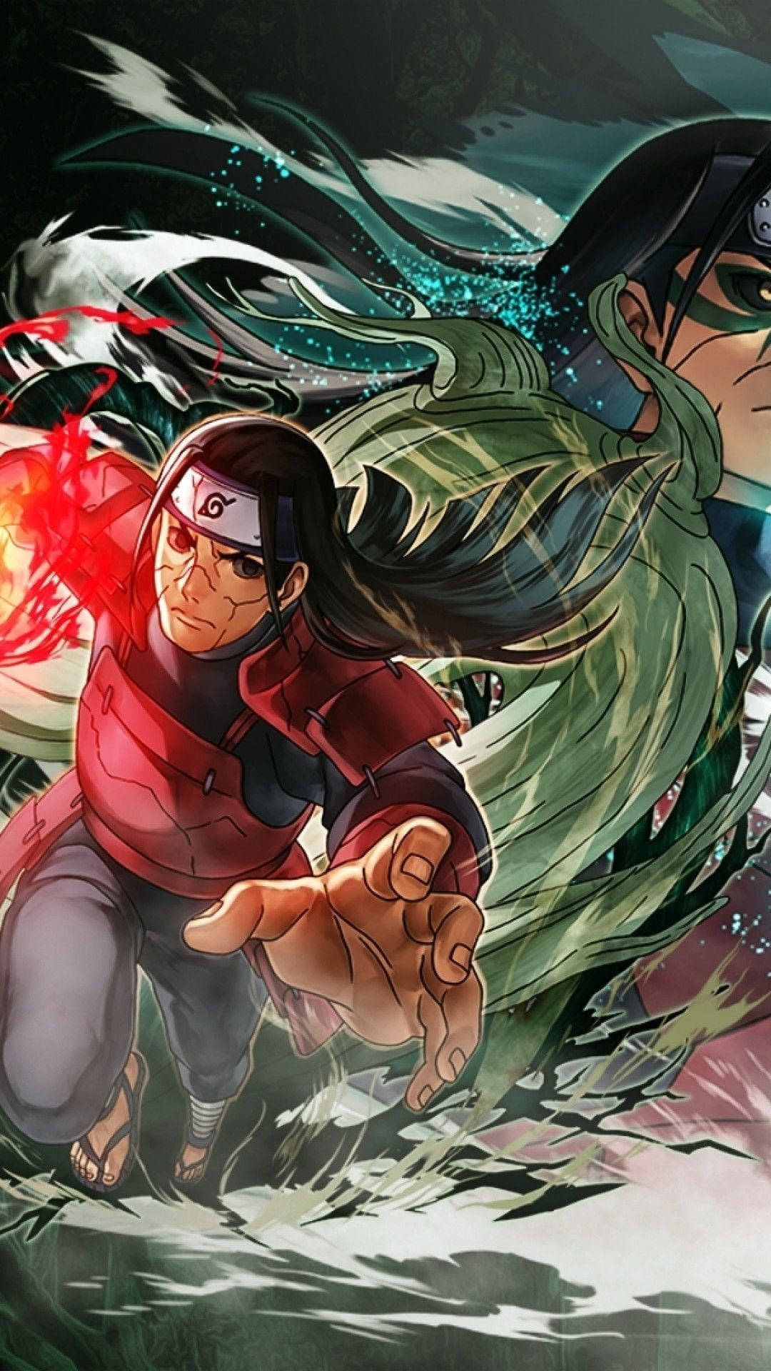 Hashirama Senju y Cabello Largo Fondos de pantalla